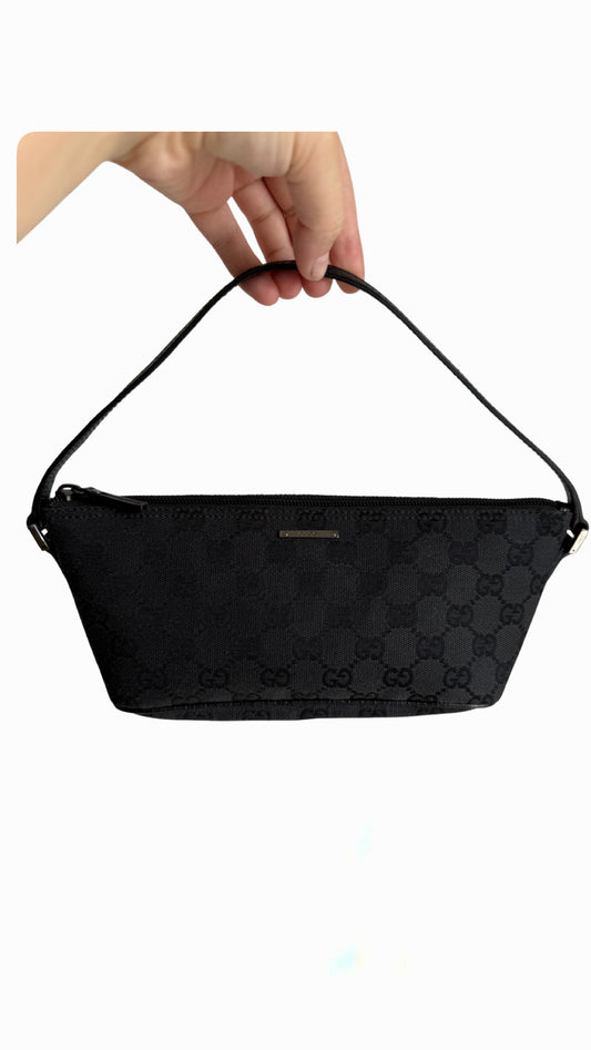 Gucci GG Canvas Boat Pochette