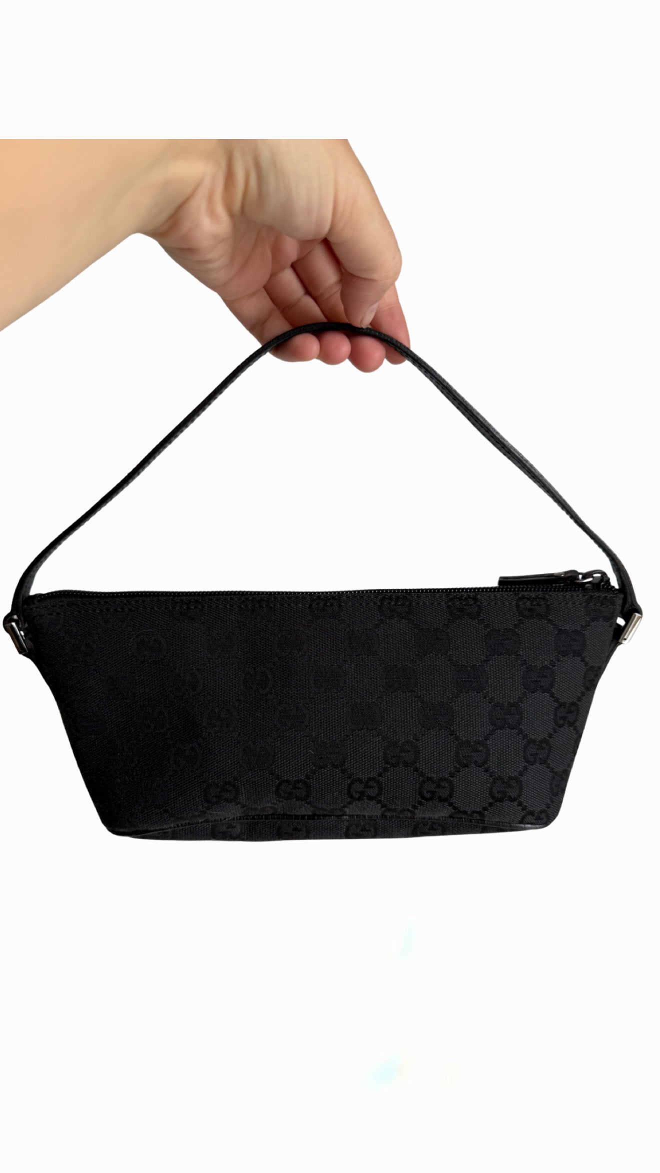 Gucci GG Canvas Boat Pochette