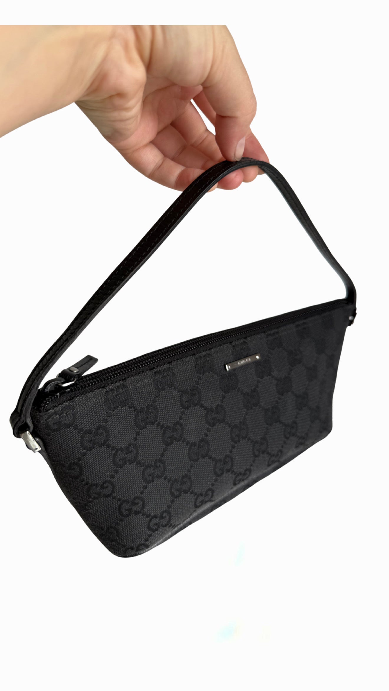 Gucci GG Canvas Boat Pochette