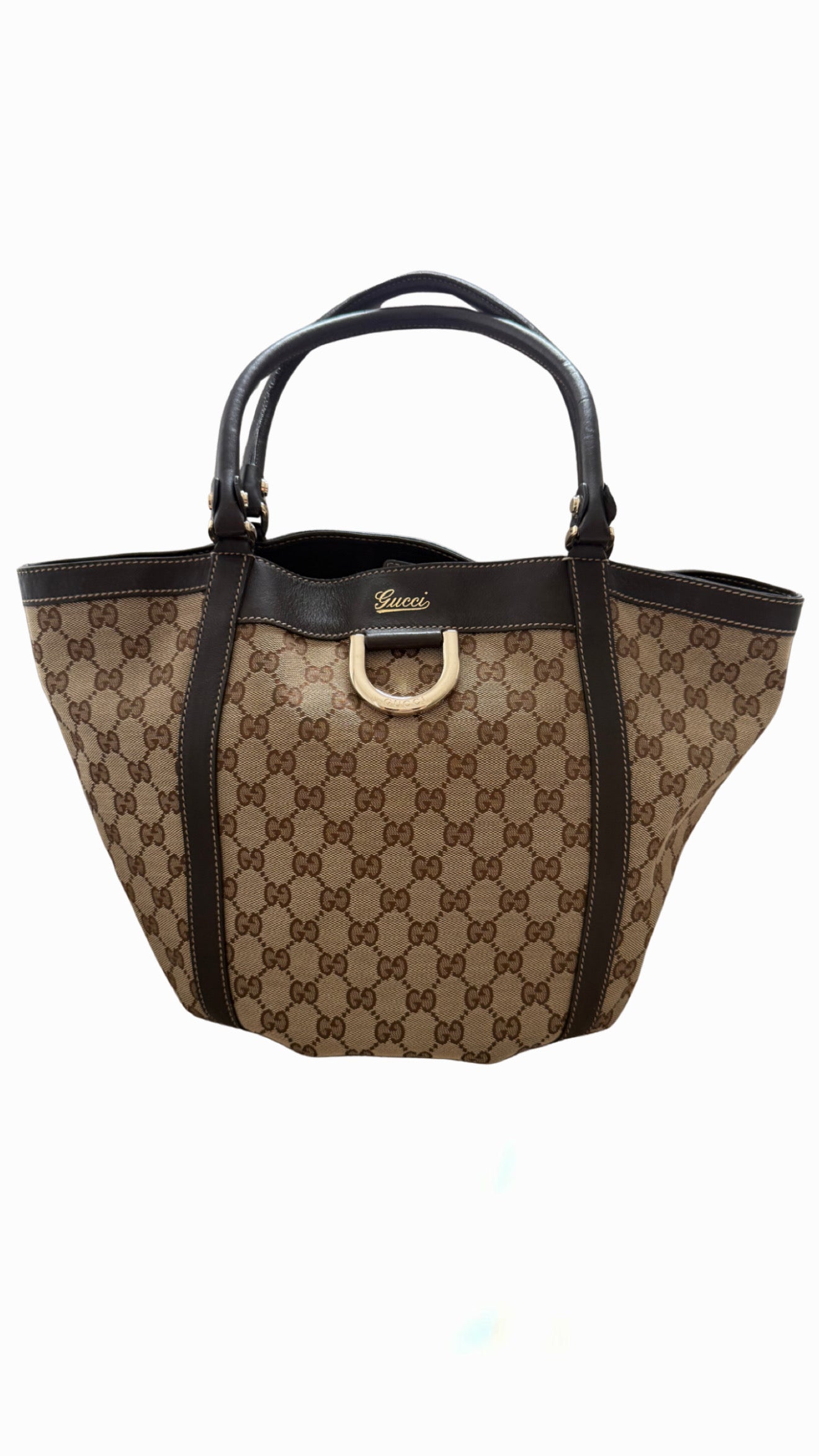Gucci Abbey GG Canvas Tote