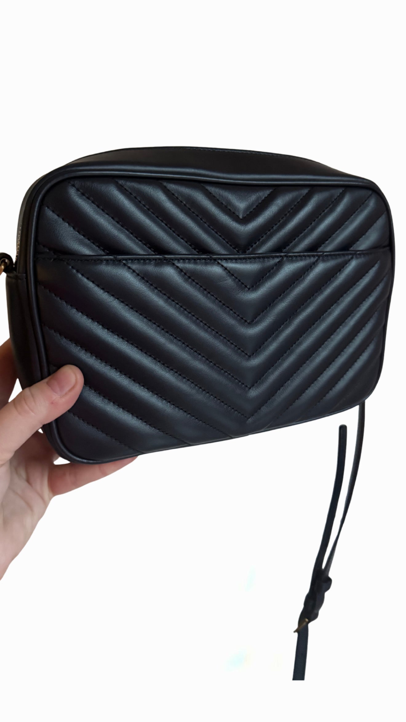 Saint Laurent Lou Camera Bag in Quilted Leather