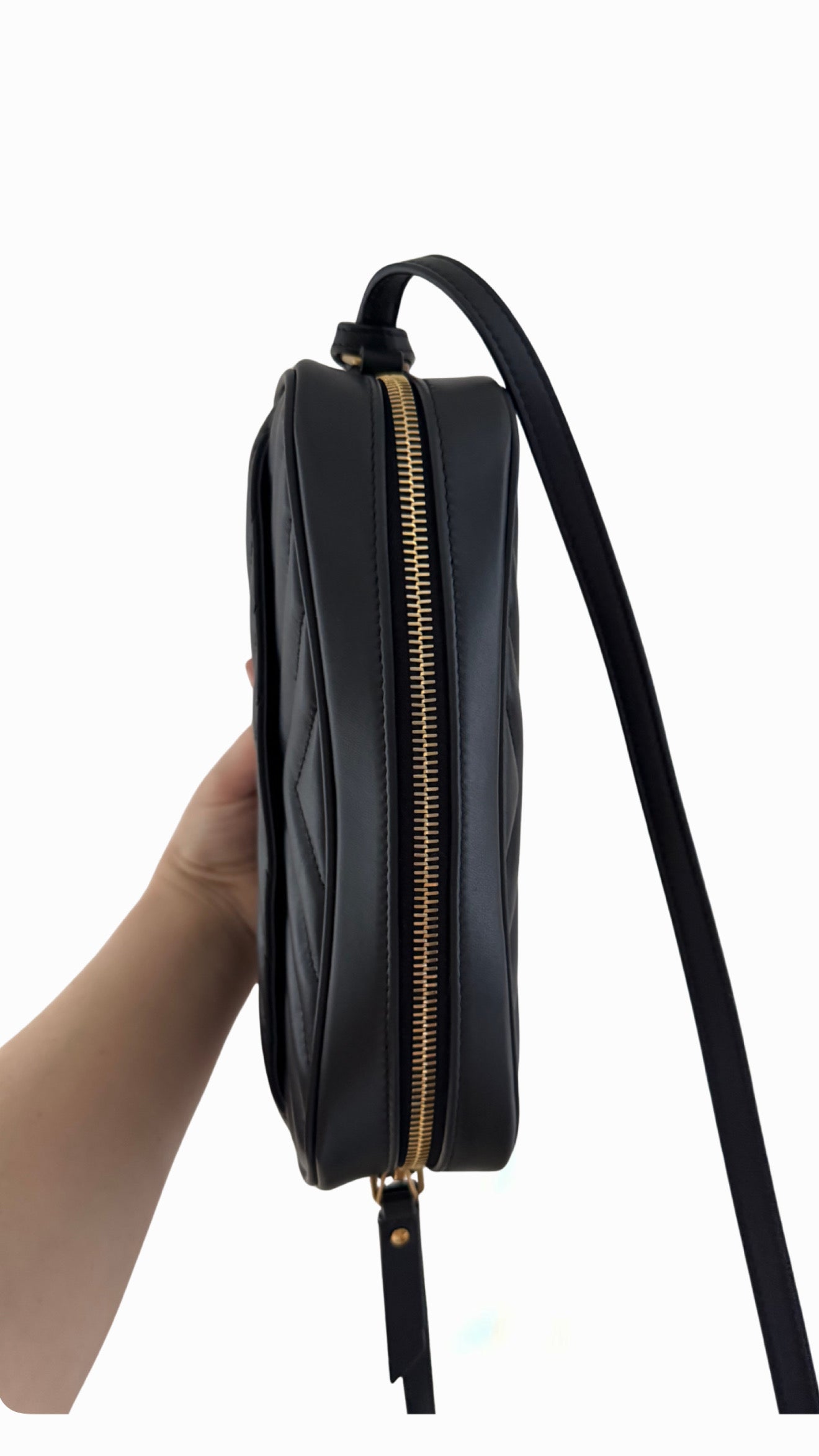 Saint Laurent Lou Camera Bag in Quilted Leather