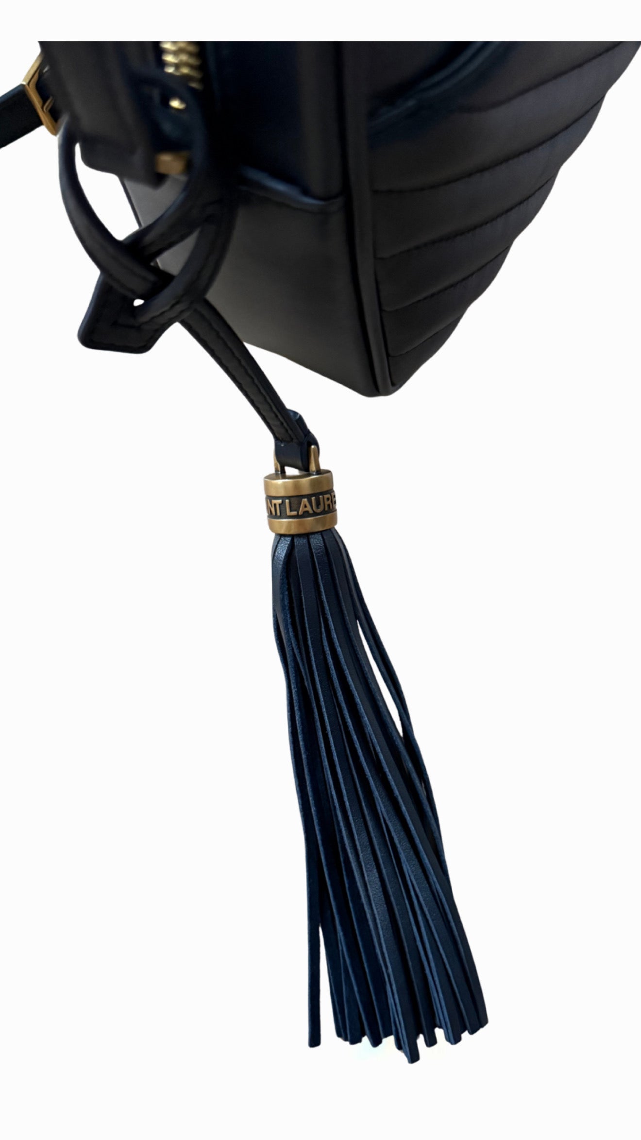 Saint Laurent Lou Camera Bag in Quilted Leather