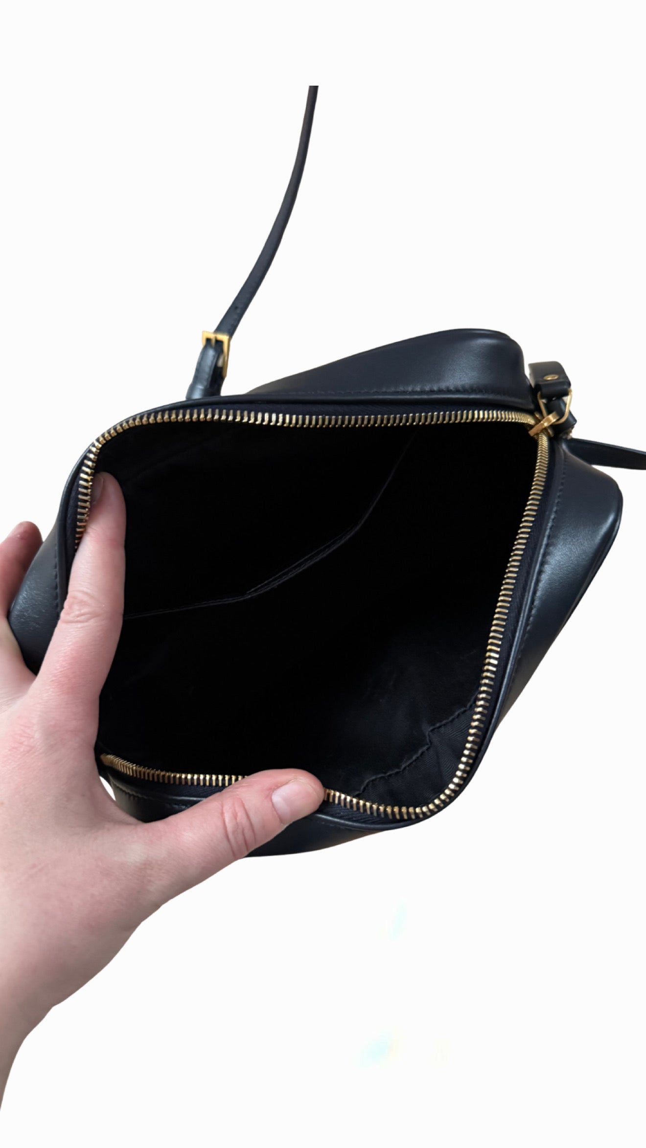 Saint Laurent Lou Camera Bag in Quilted Leather