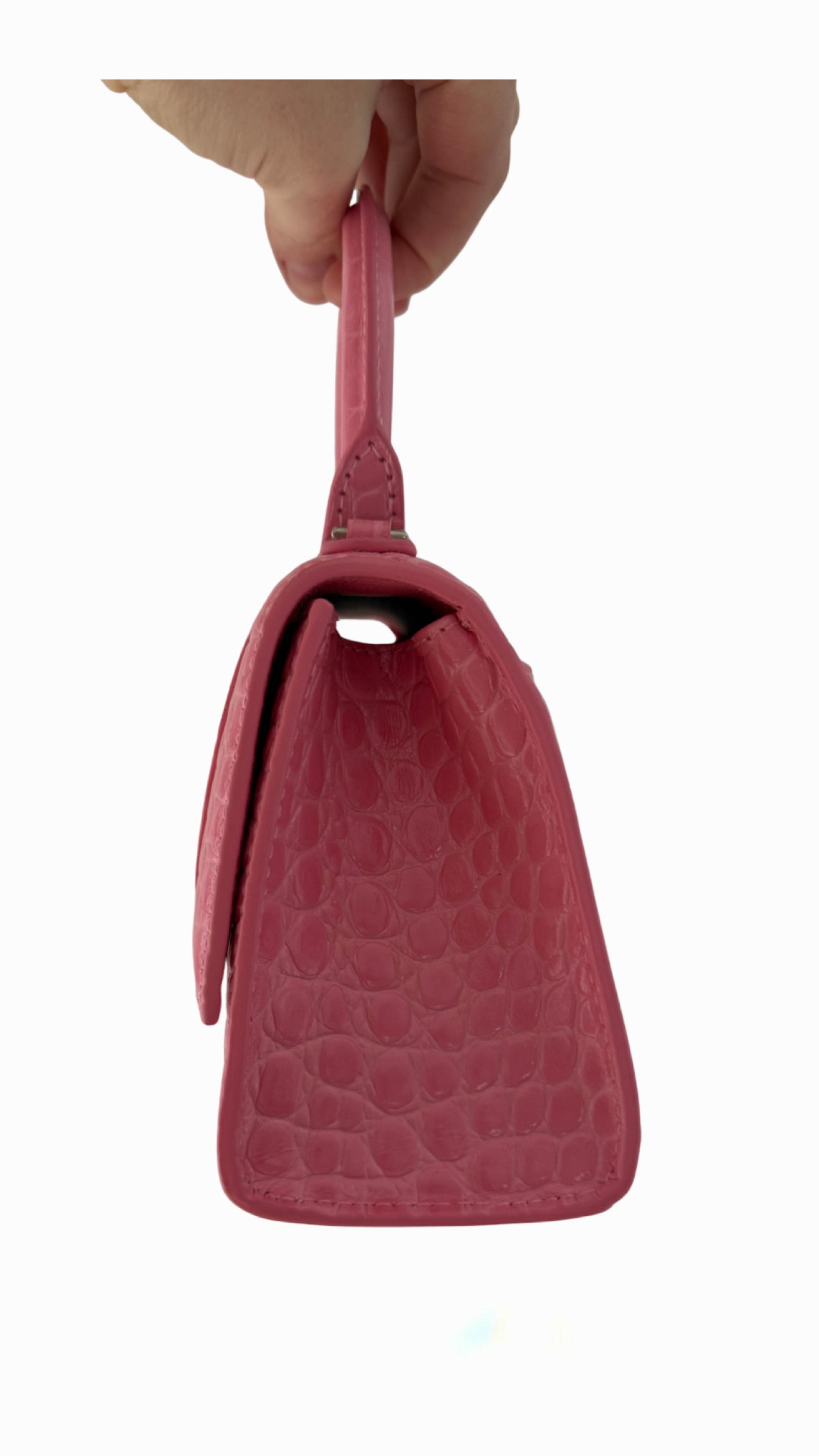 Balenciaga Hourglass Handbag XS Pink