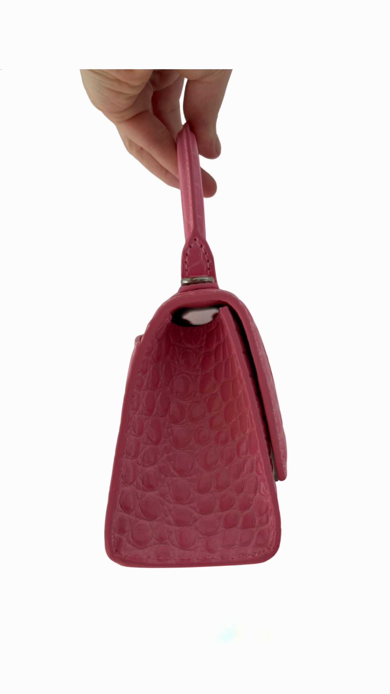 Balenciaga Hourglass Handbag XS Pink