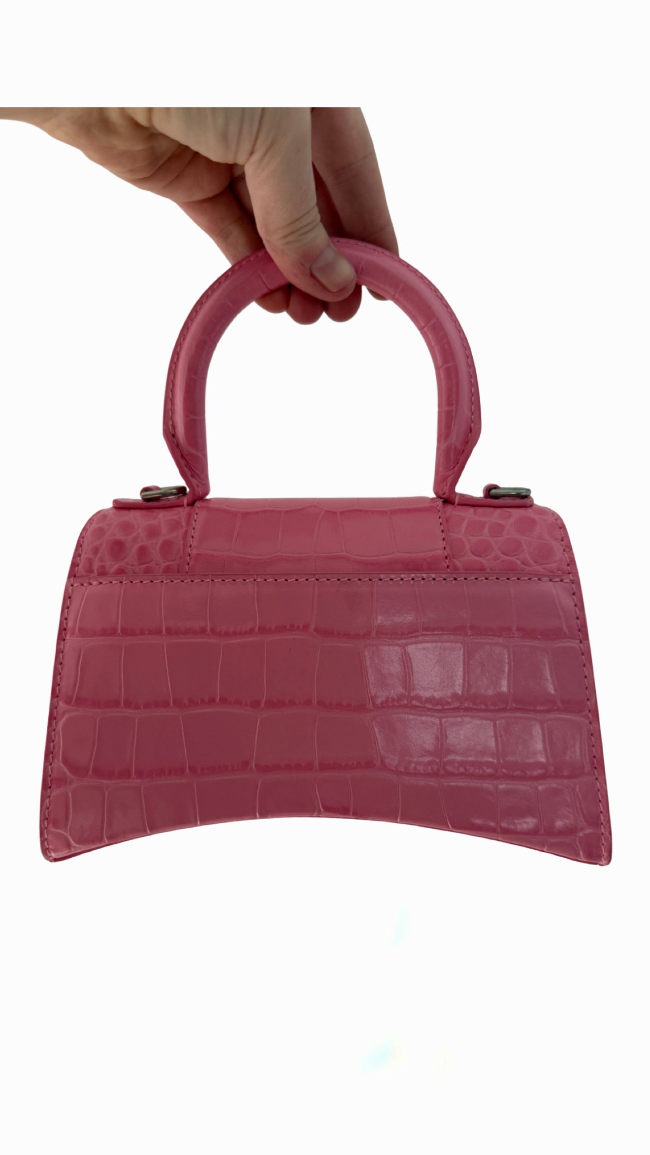 Balenciaga Hourglass Handbag XS Pink