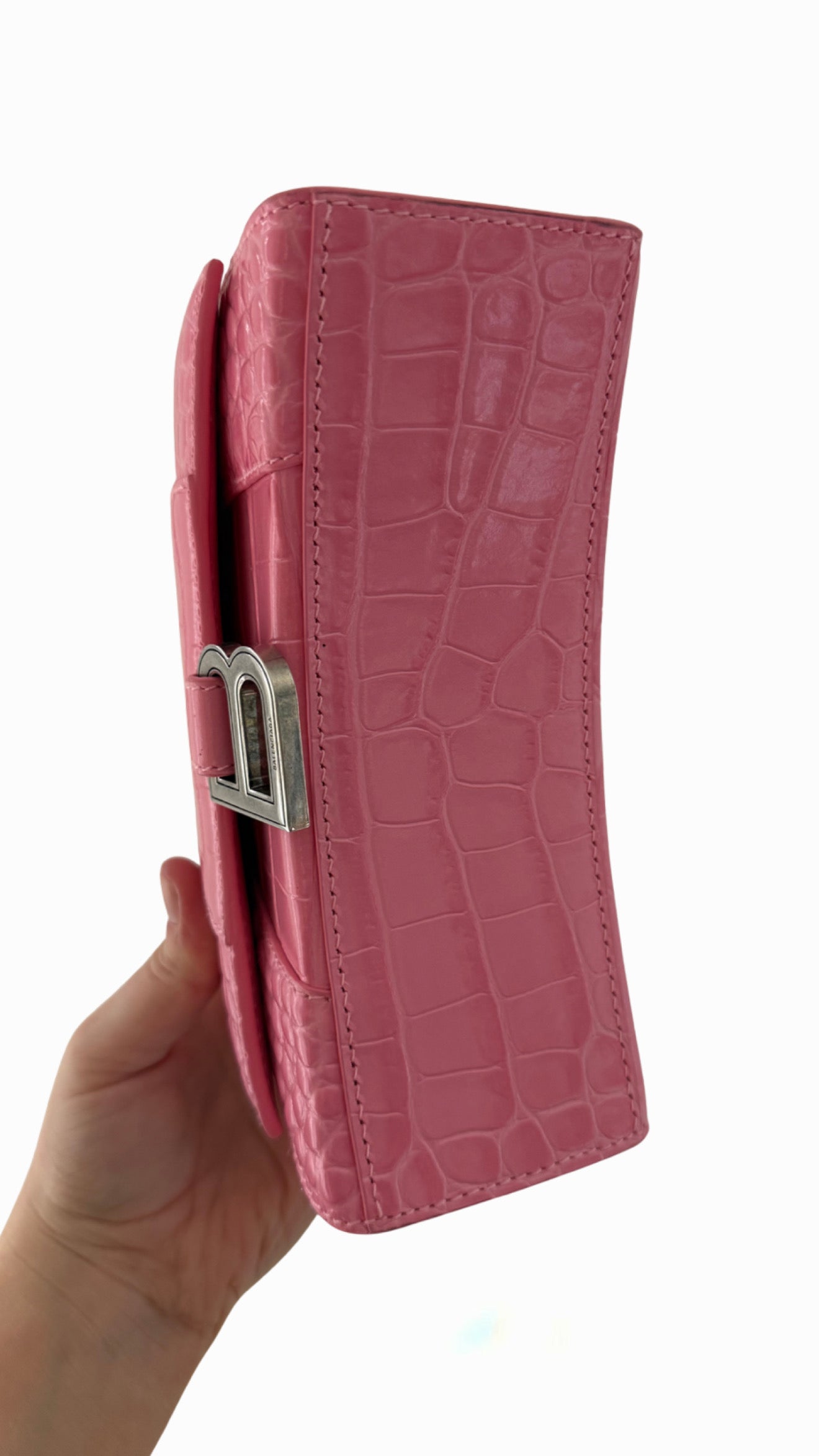 Balenciaga Hourglass Handbag XS Pink