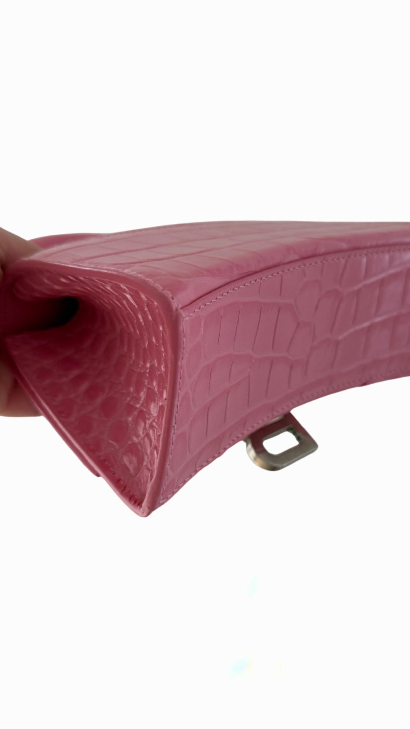 Balenciaga Hourglass Handbag XS Pink