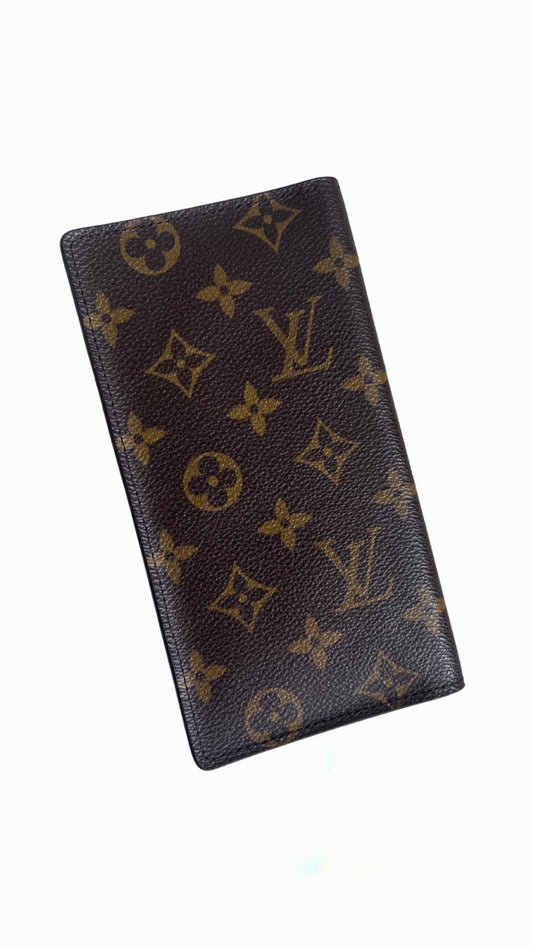 Louis Vuitton Porte Cartes Credit Canvas Long Wallet