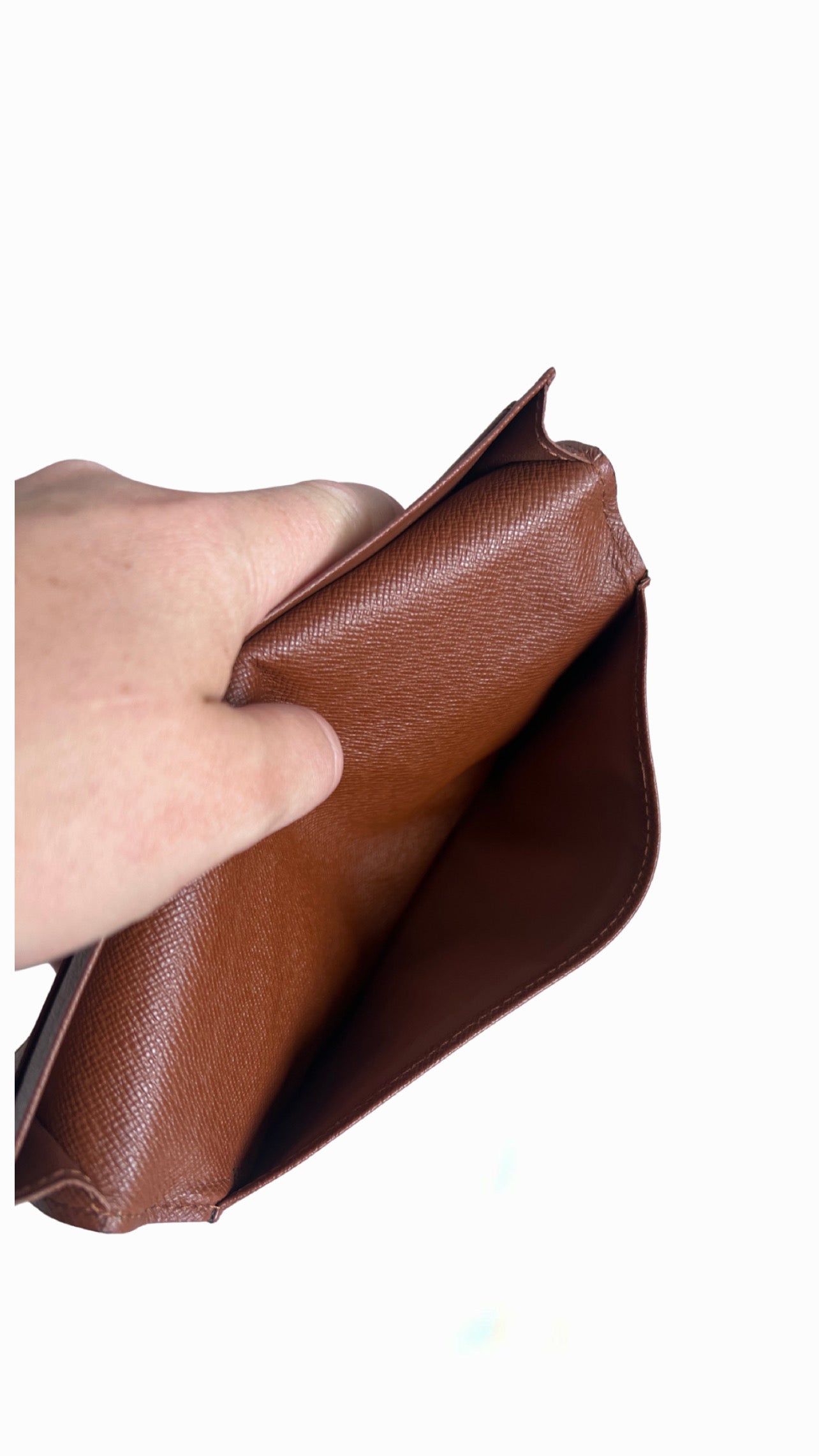 Louis Vuitton Porte Cartes Credit Canvas Long Wallet