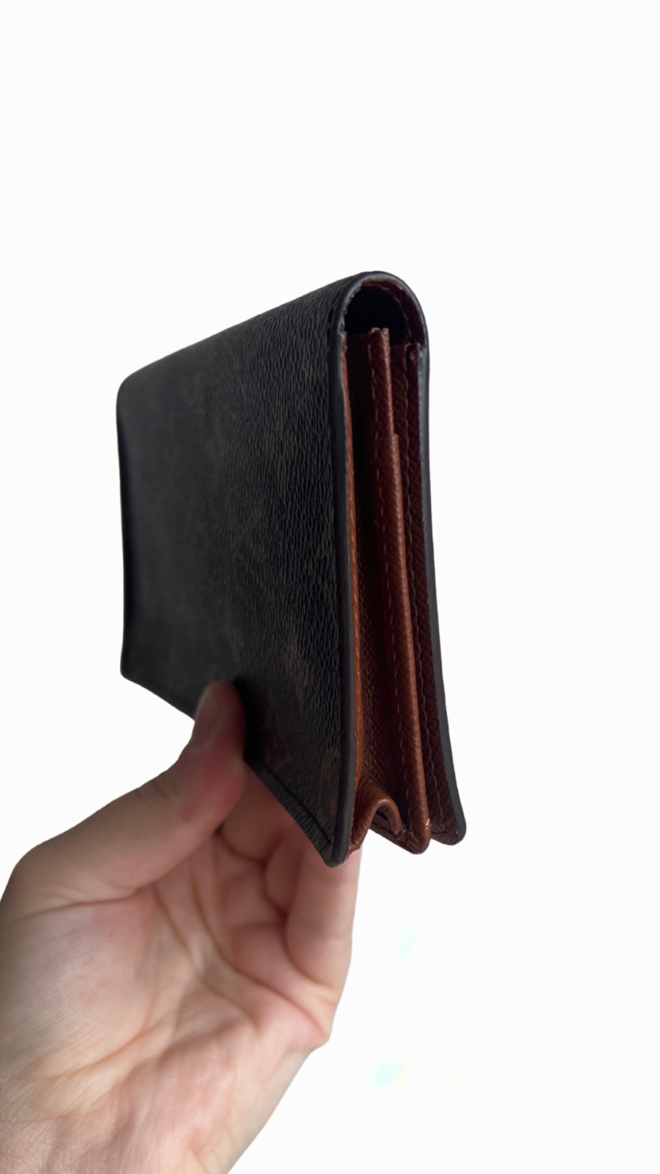 Louis Vuitton Porte Cartes Credit Canvas Long Wallet