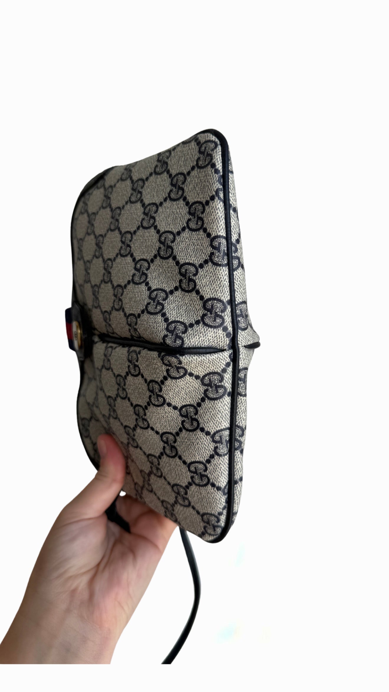 Gucci Vintage Supreme Navy Crossbody