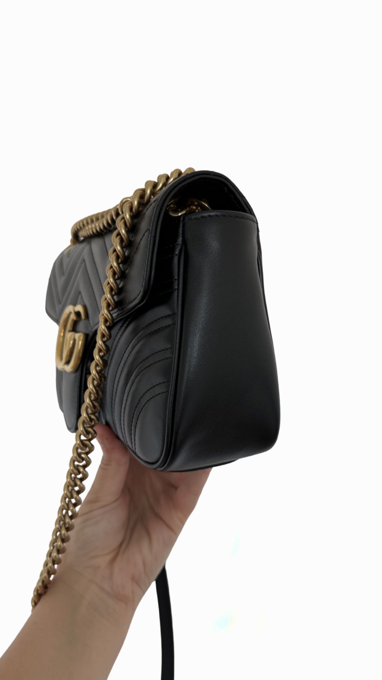Gucci GG Marmont Small Matelassé shoulder bag
