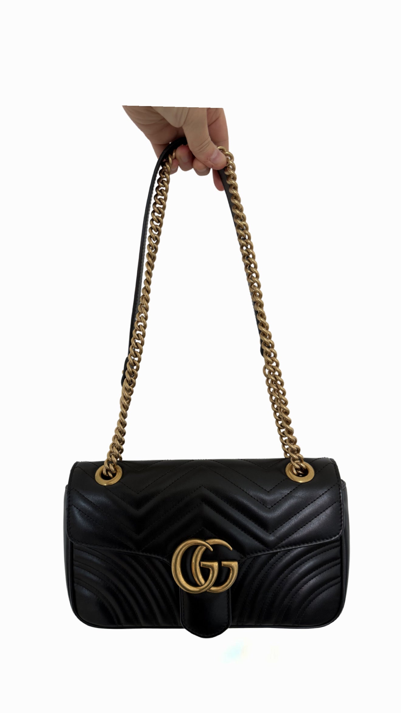 Gucci GG Marmont Small Matelassé shoulder bag