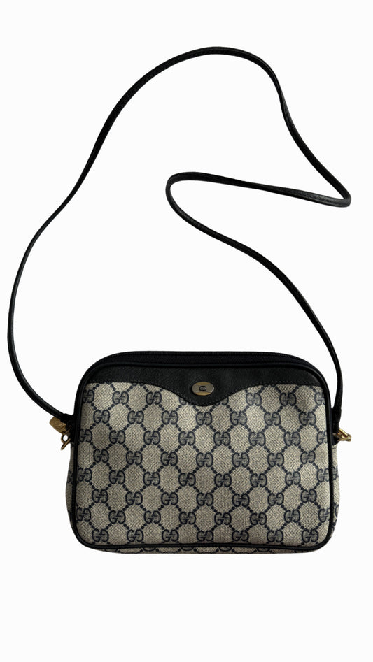 Gucci Vintage Navy Crossbody