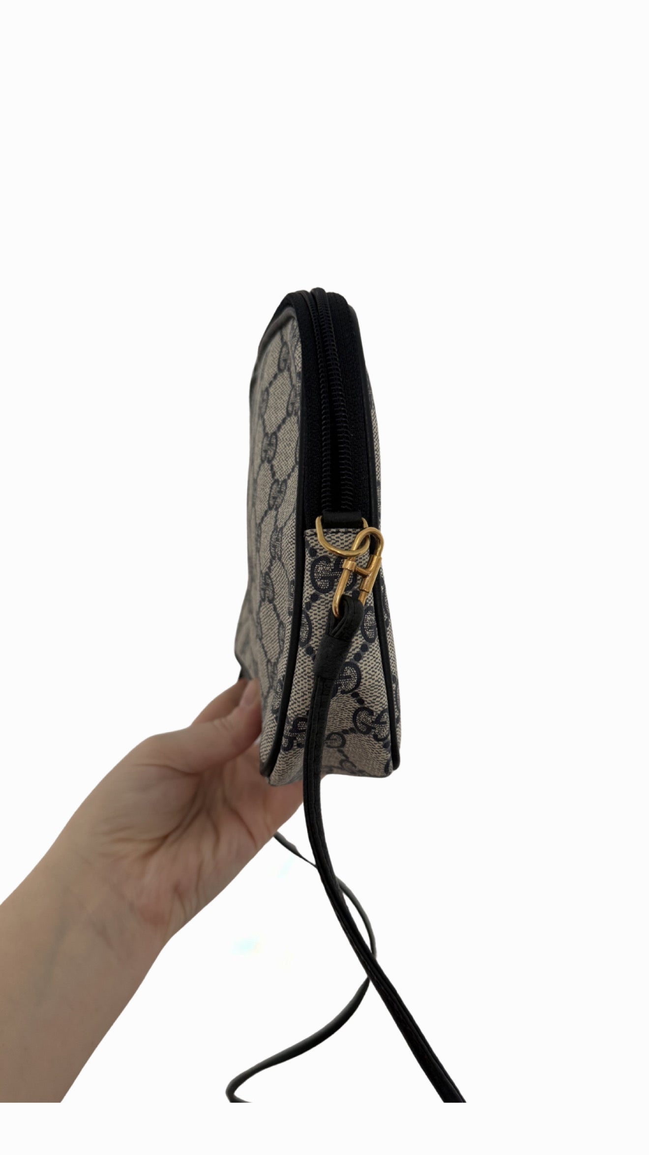 Gucci Vintage Navy Crossbody