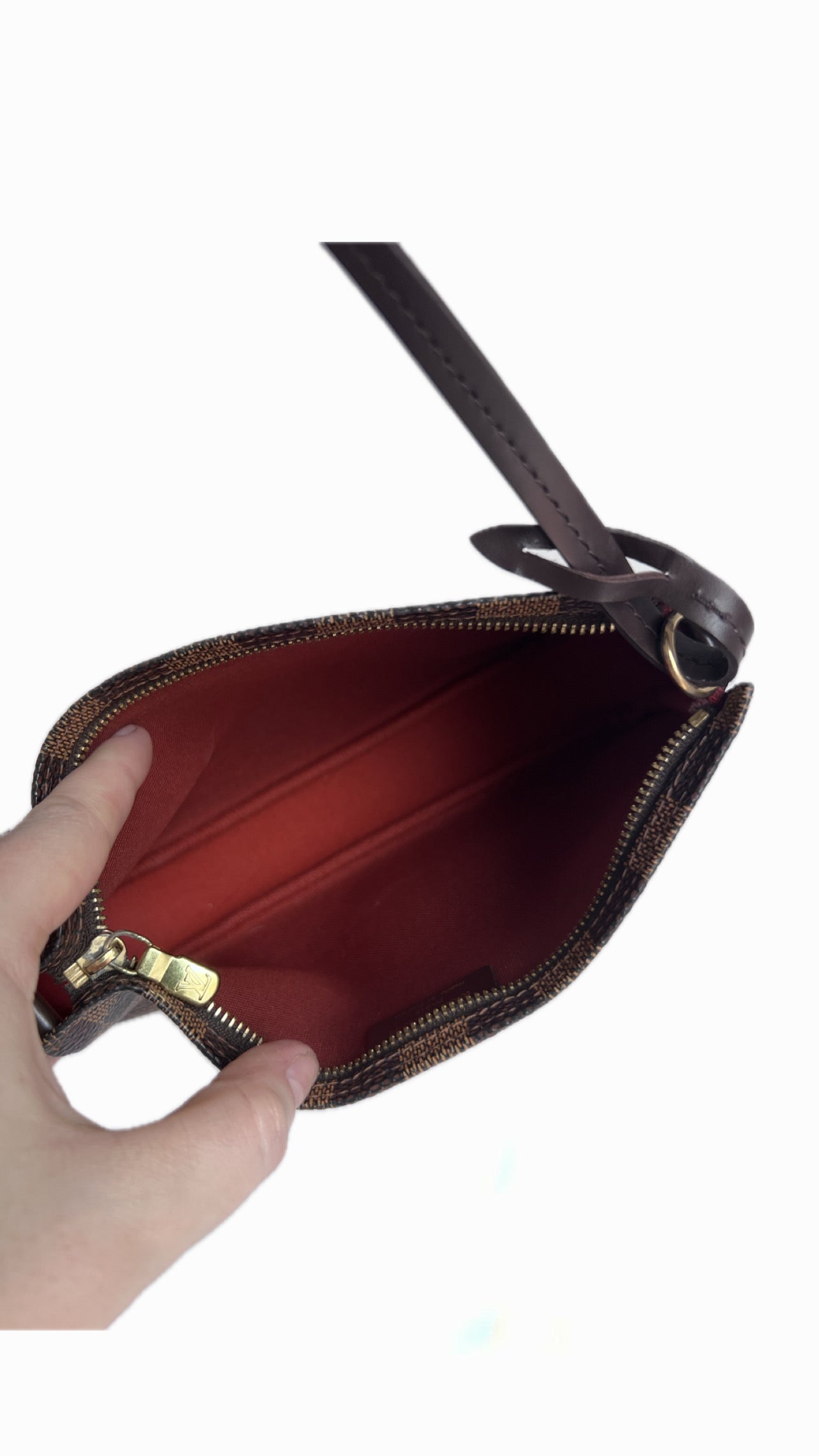 Louis Vuitton Damier Ebene Navona Pochette Accessories