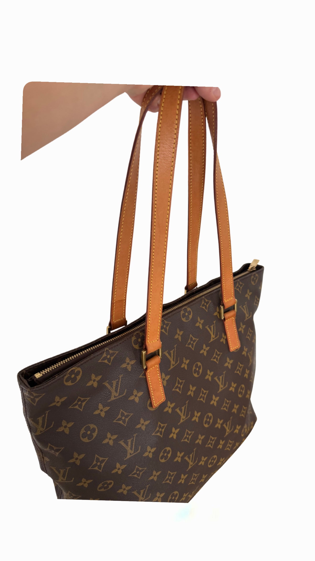 Louis Vuitton Monogram Cabas Mezzo Tote