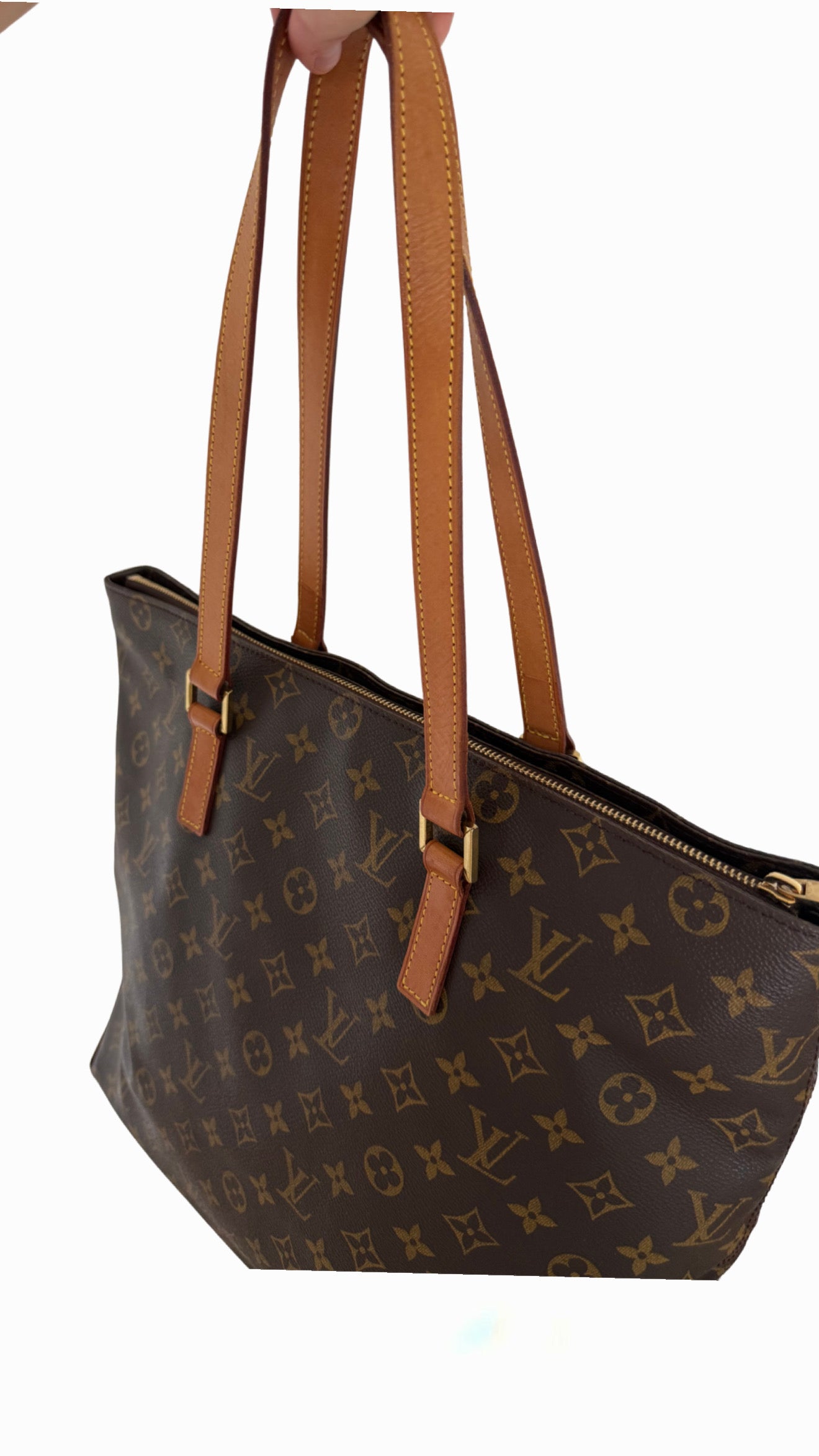 Louis Vuitton Monogram Cabas Mezzo Tote