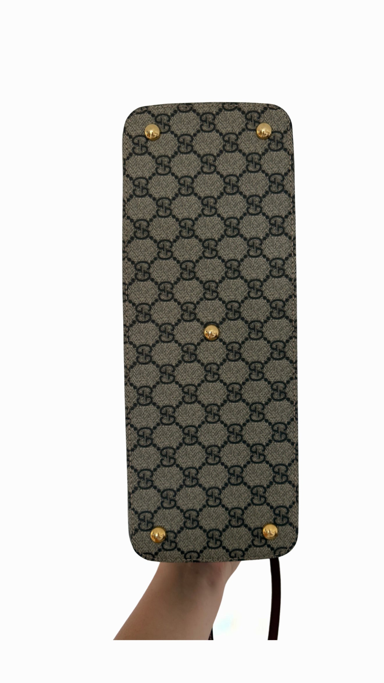Gucci GG Supreme Zip Top Tote