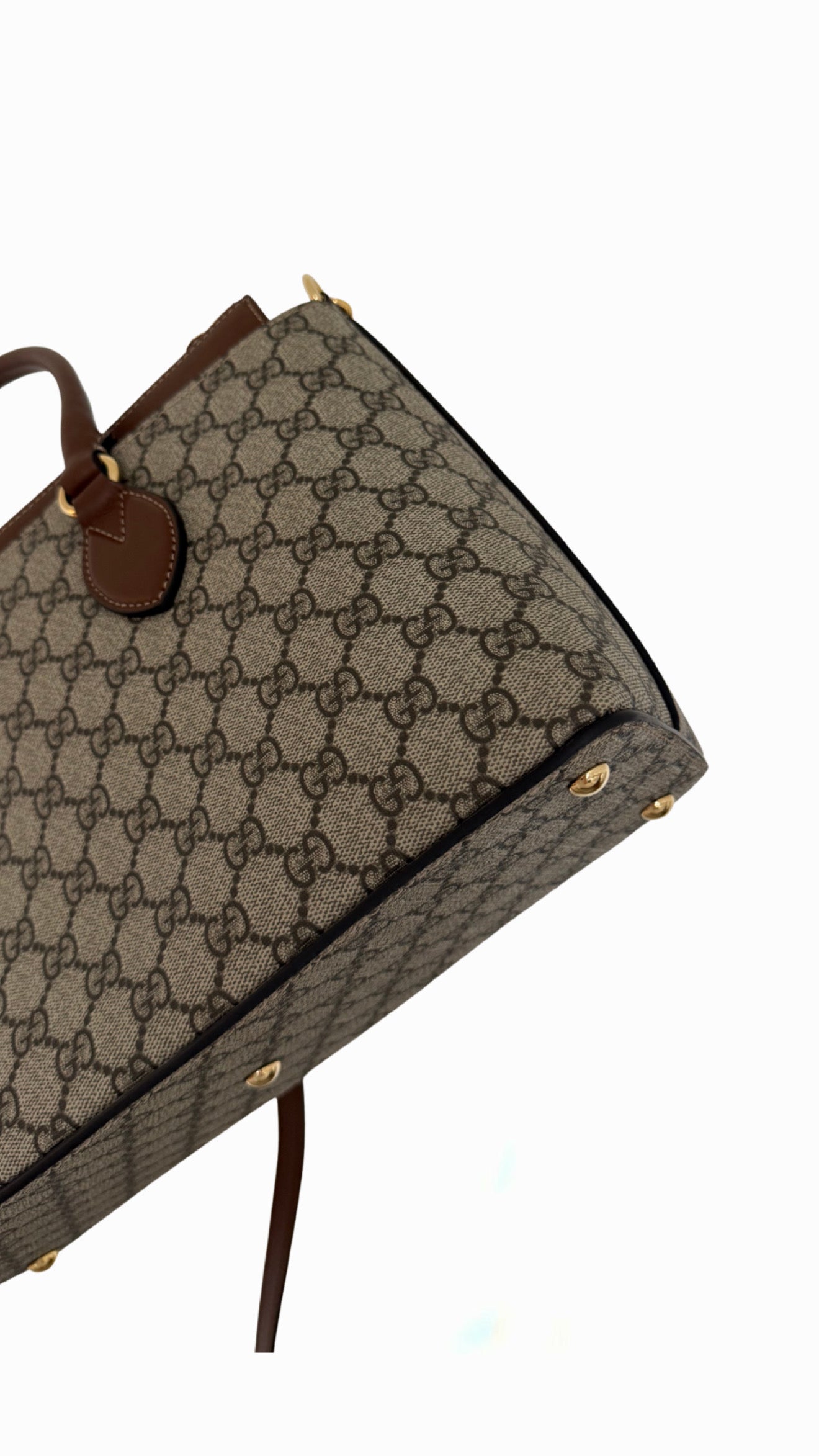Gucci GG Supreme Zip Top Tote