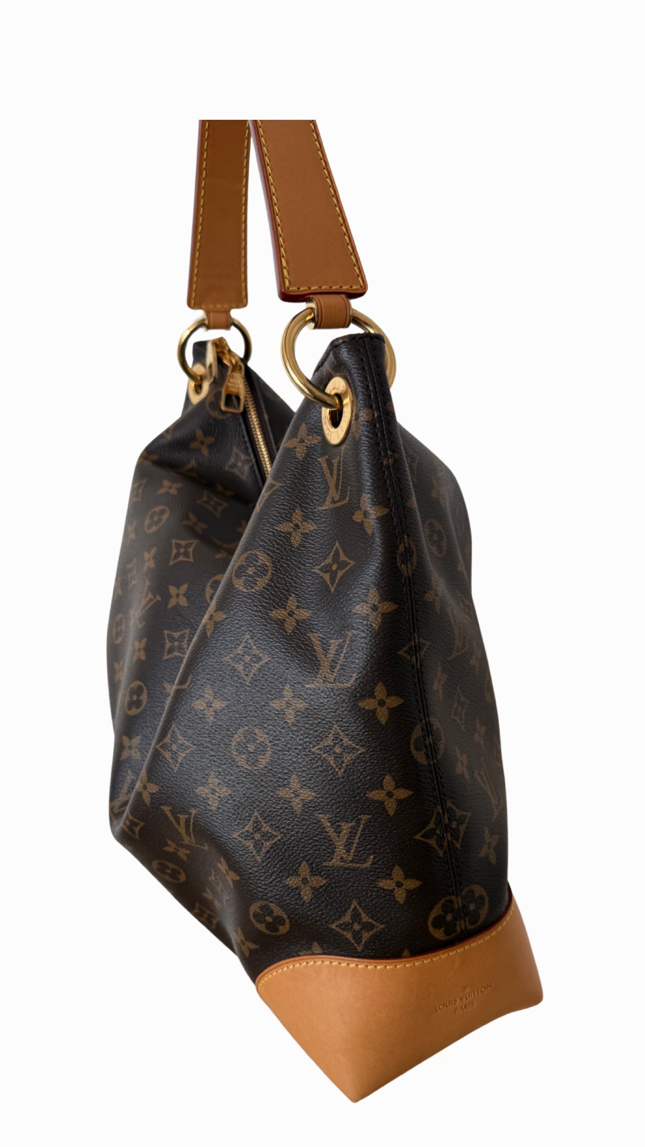 Louis Vuitton Monogram Hobo Berri MM