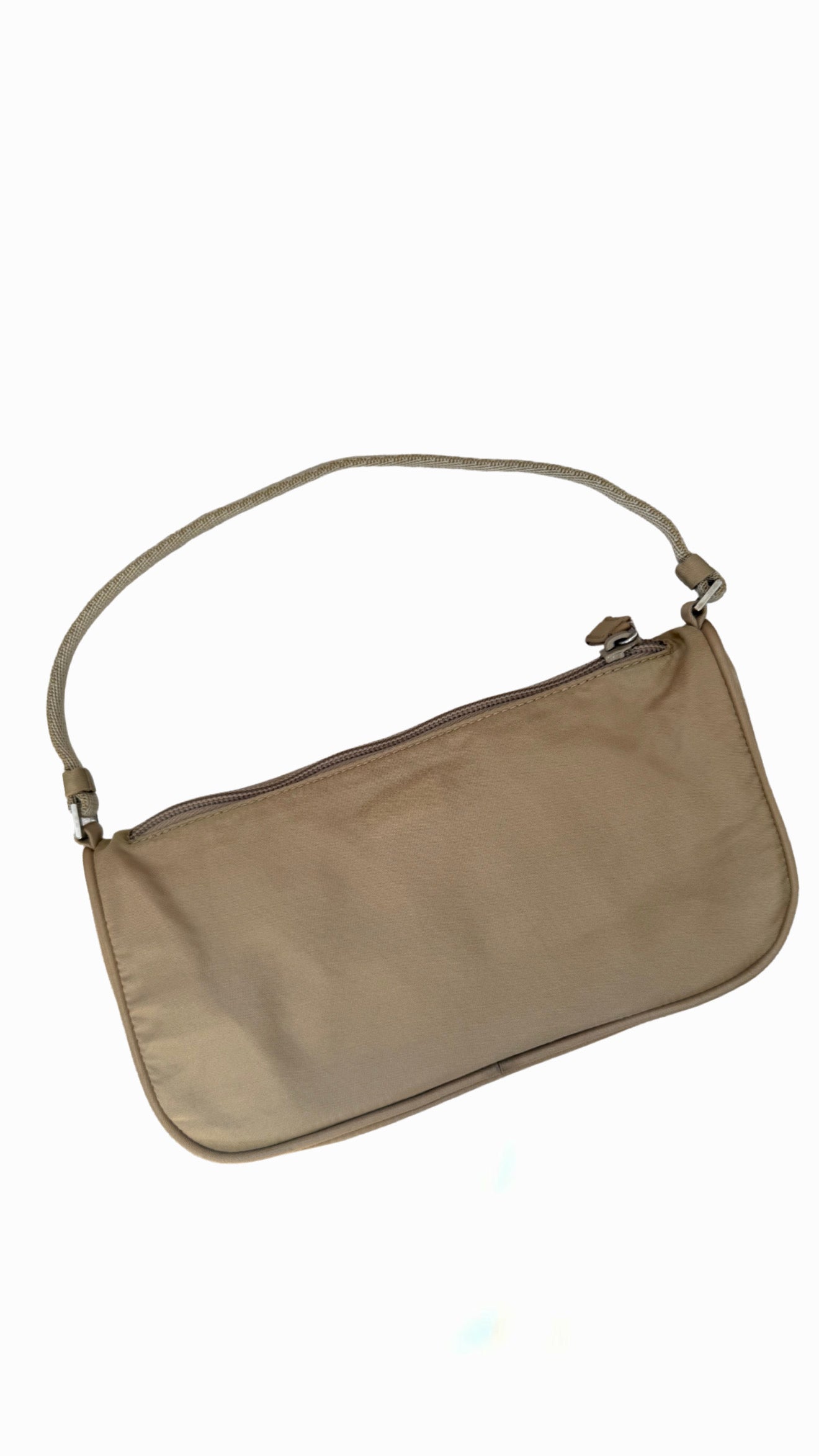 Prada Beige Nylon Party Bag