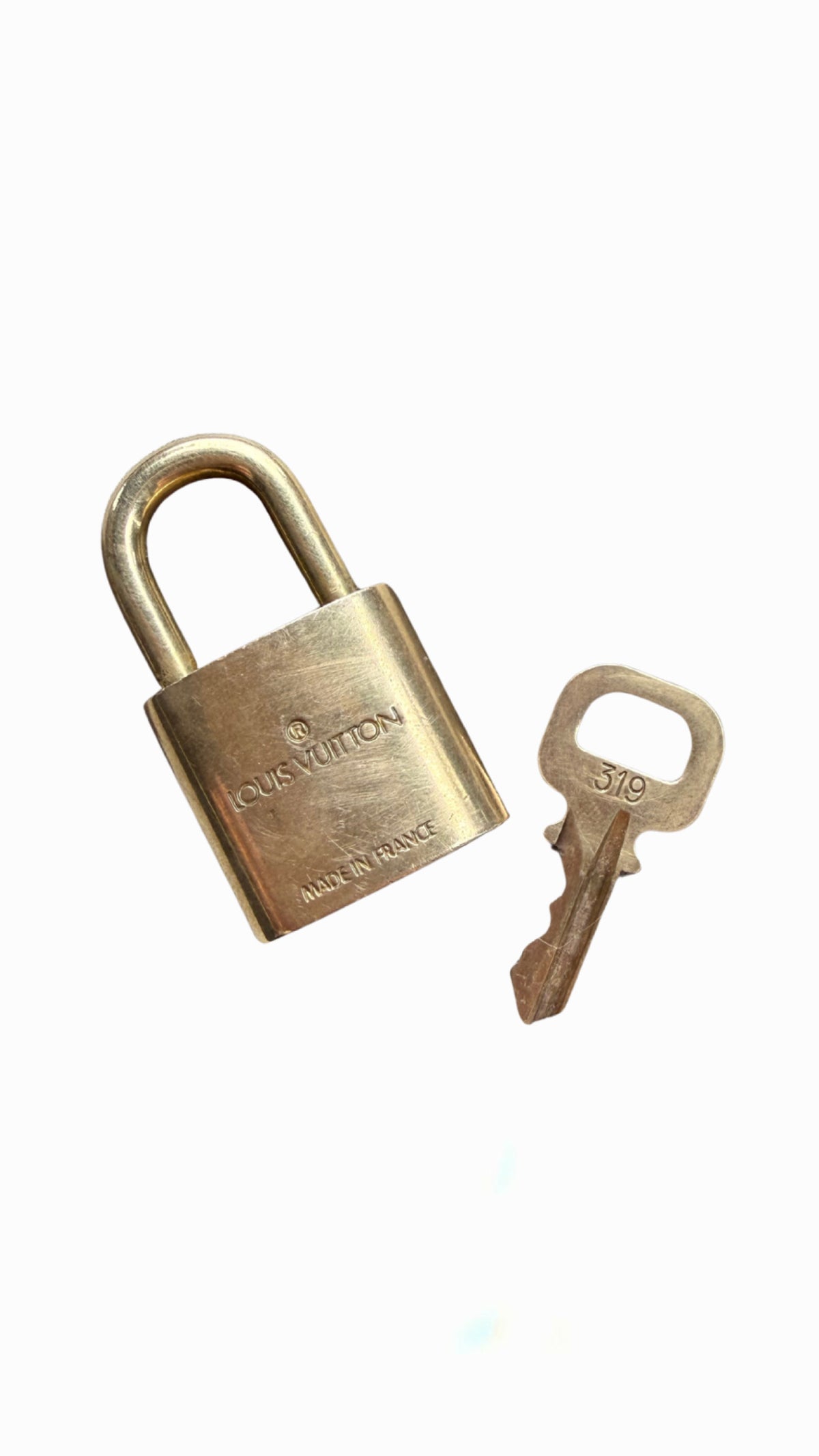 Louis Vuitton Vintage Lock& Key