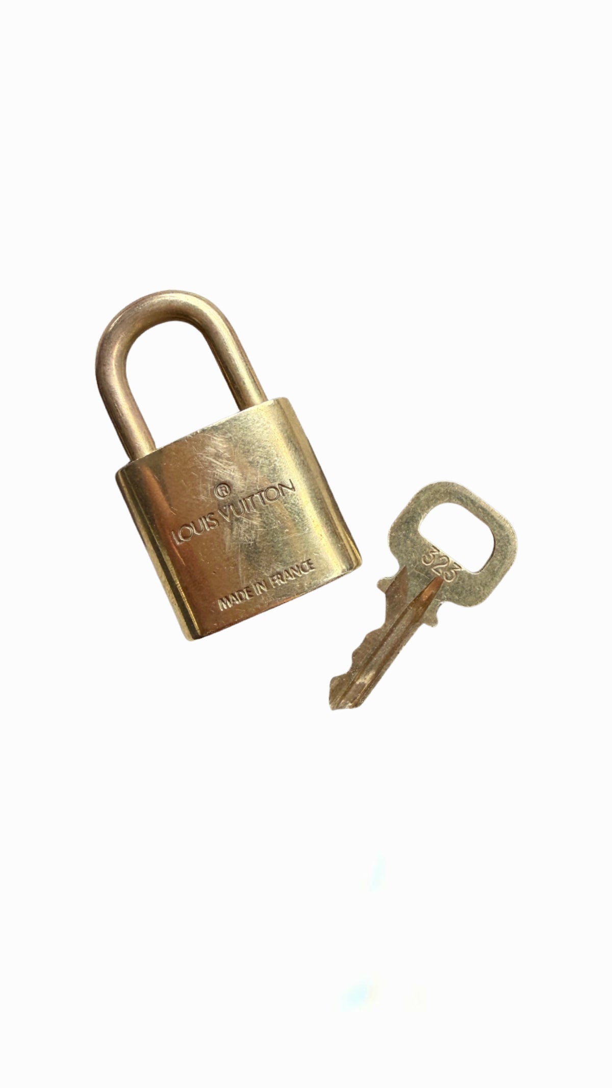Louis Vuitton Vintage Lock& Key