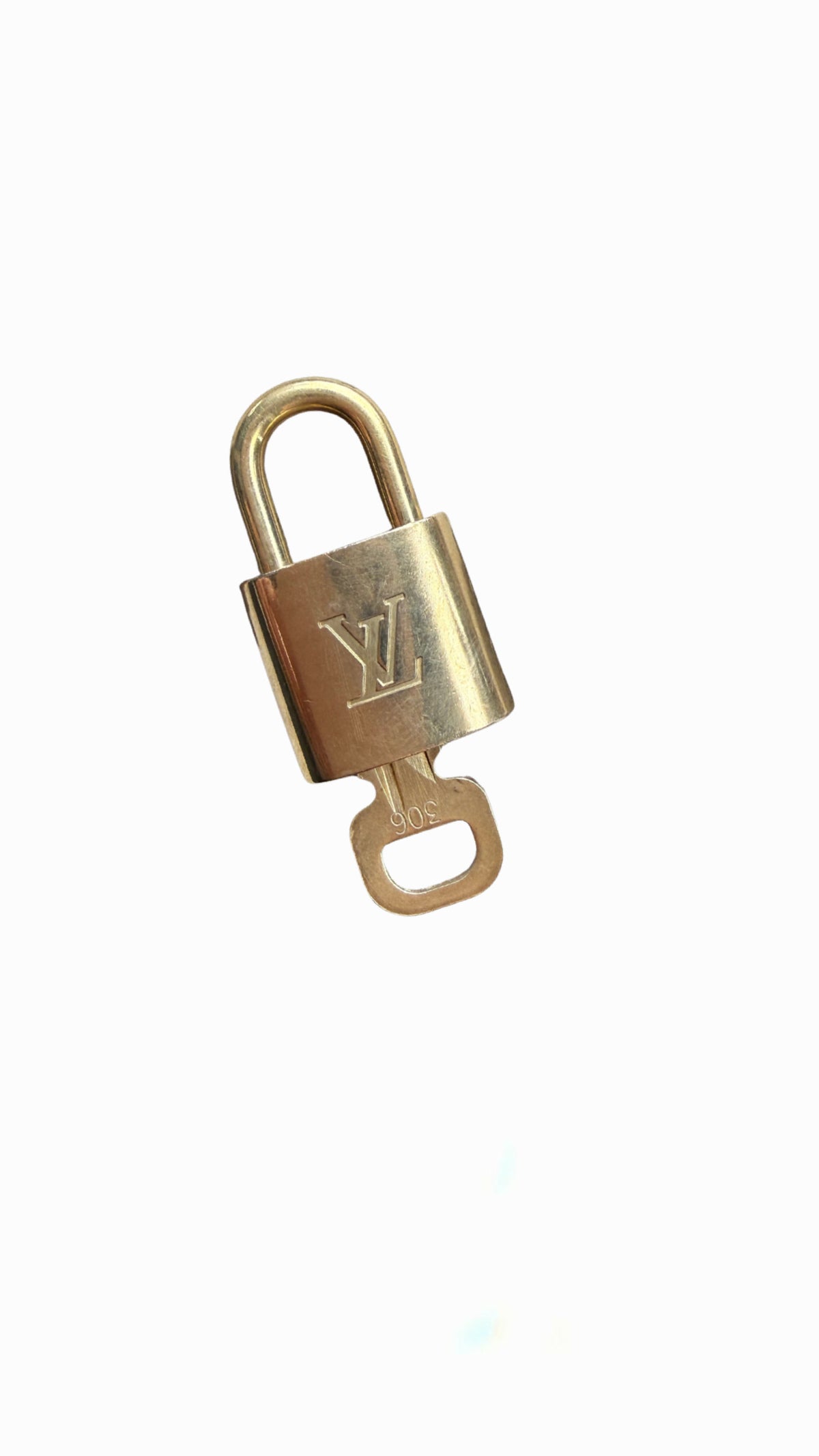 Louis Vuitton Vintage Lock& Key
