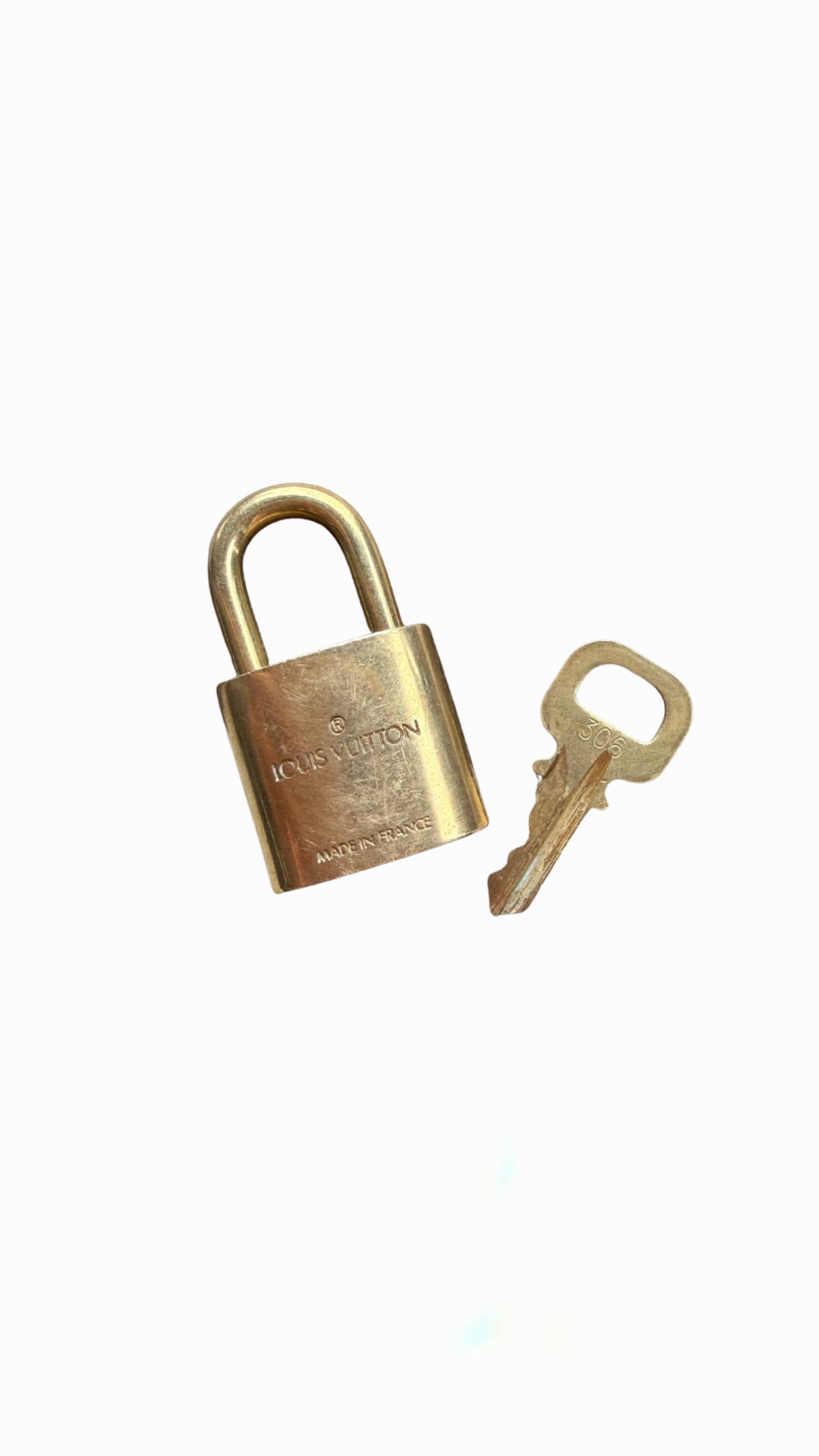 Louis Vuitton Vintage Lock& Key