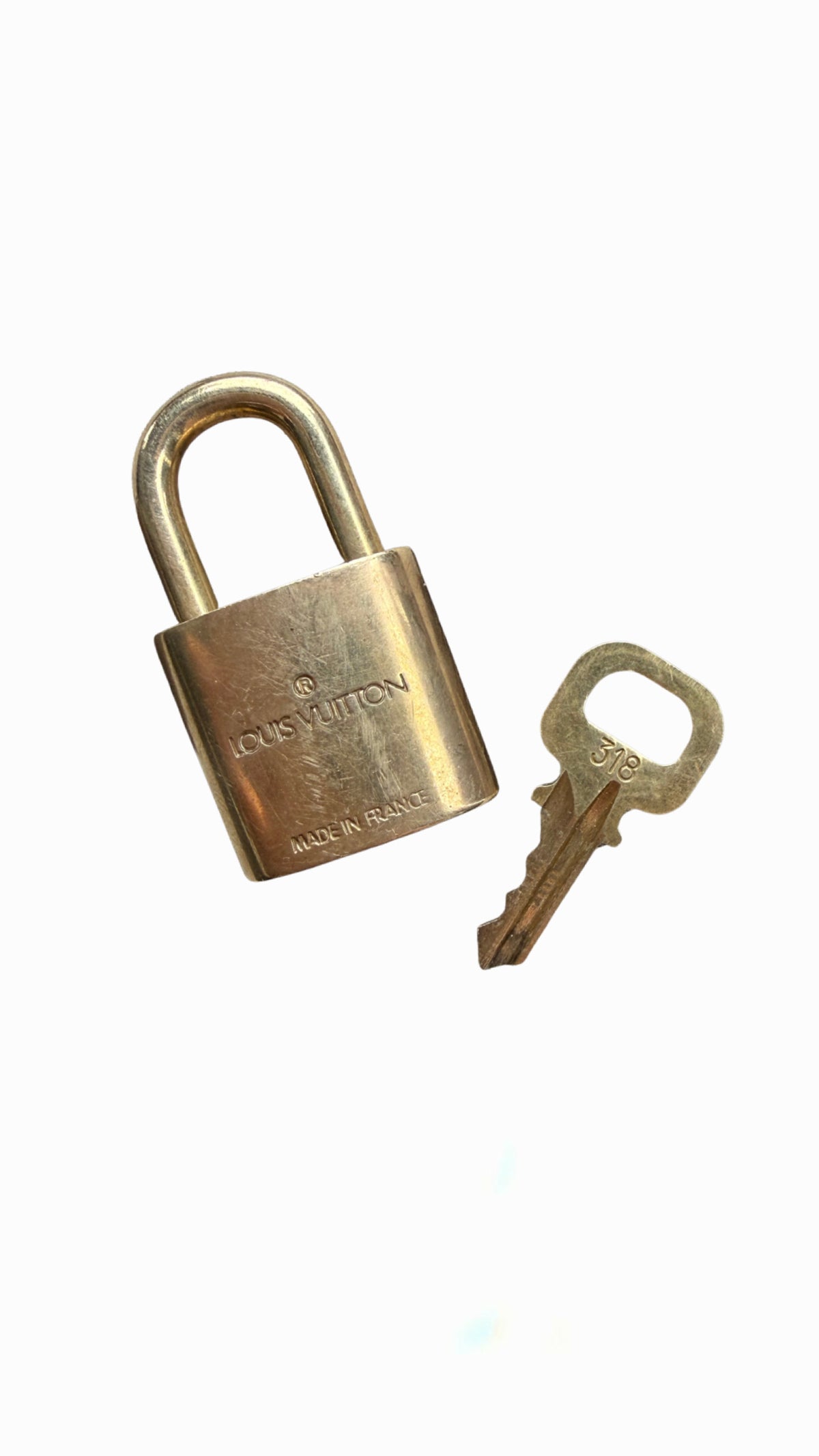 Louis Vuitton Vintage Lock& Key
