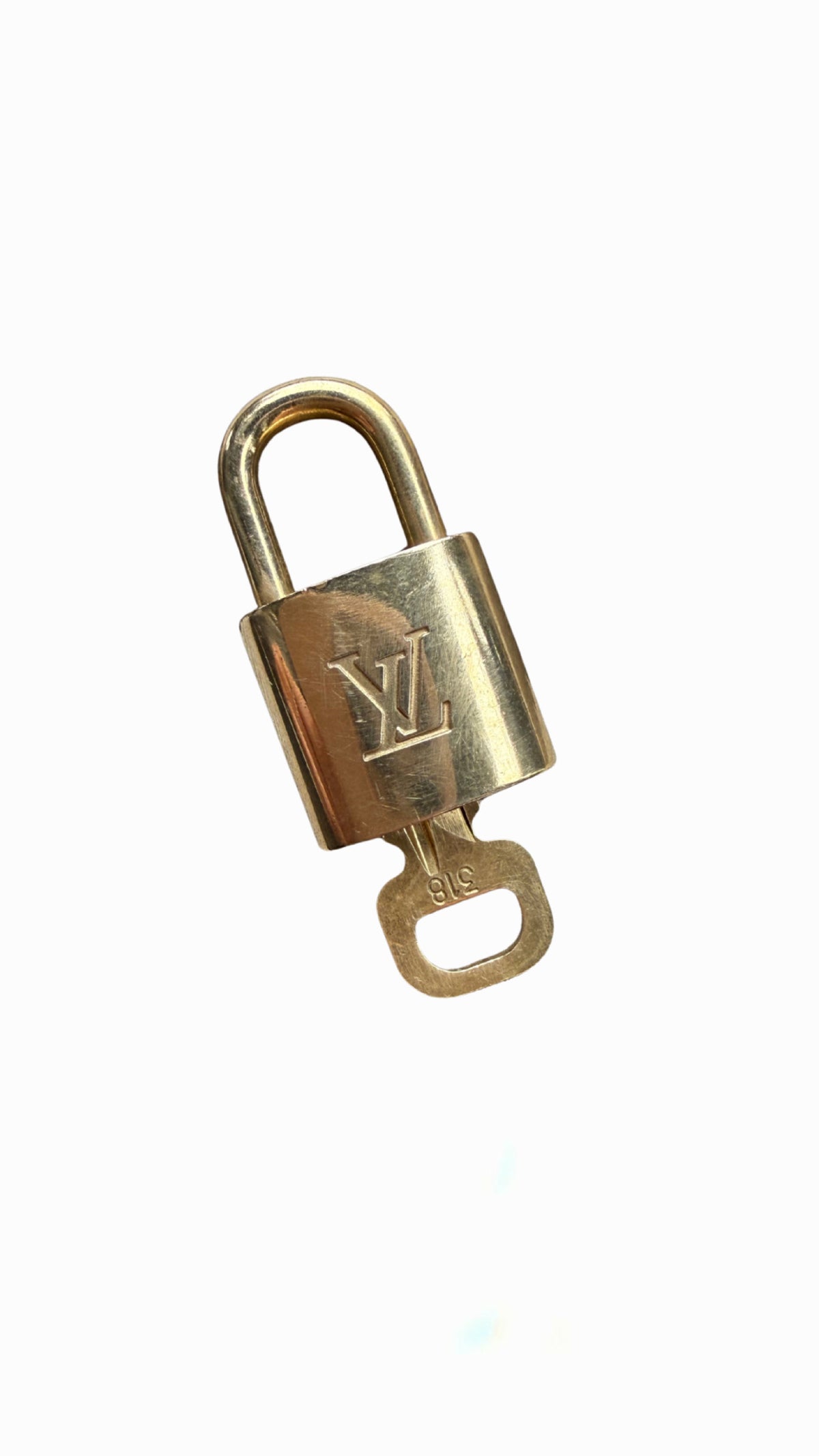Louis Vuitton Vintage Lock& Key