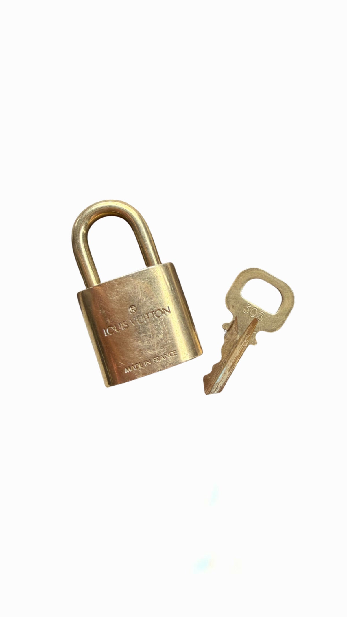 Louis Vuitton Vintage Lock& Key