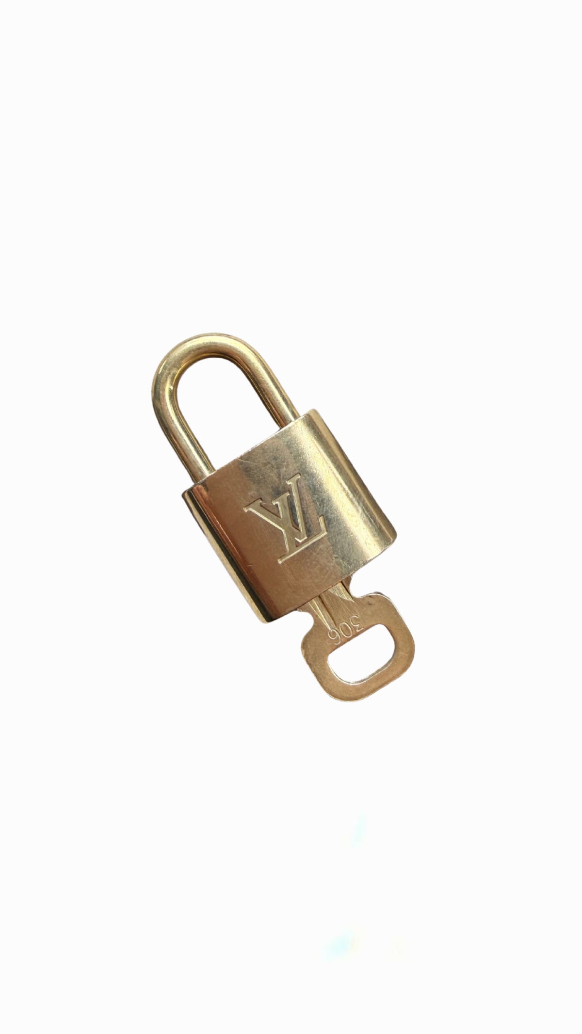 Louis Vuitton Vintage Lock& Key