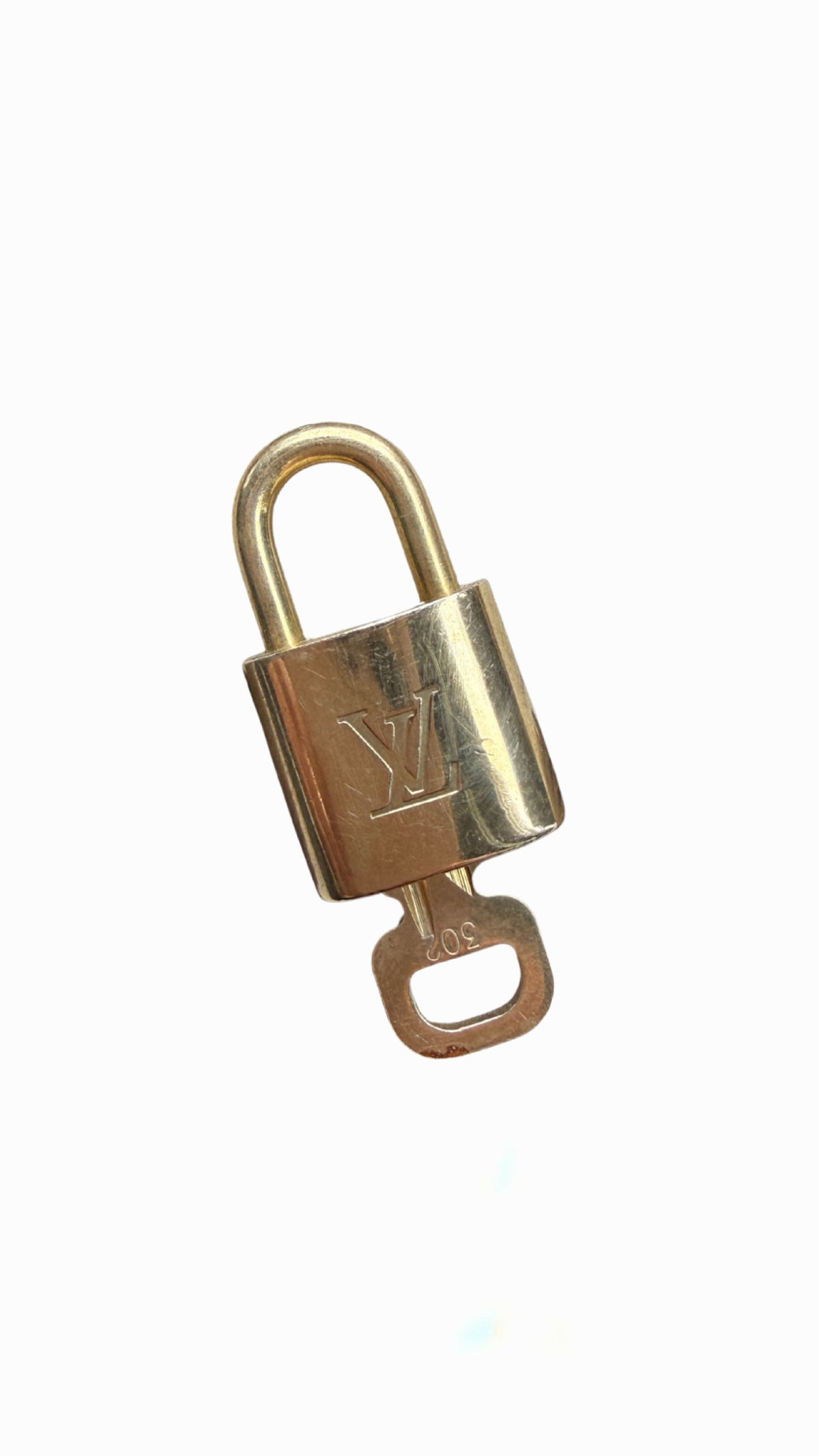 Louis Vuitton Vintage Lock& Key
