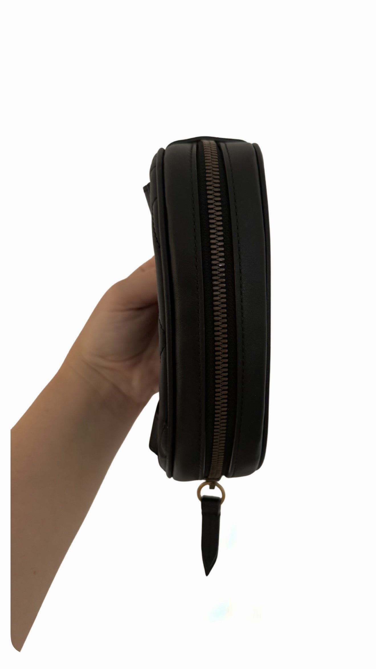 Gucci Marmont Matelasse Leather Belt Bag