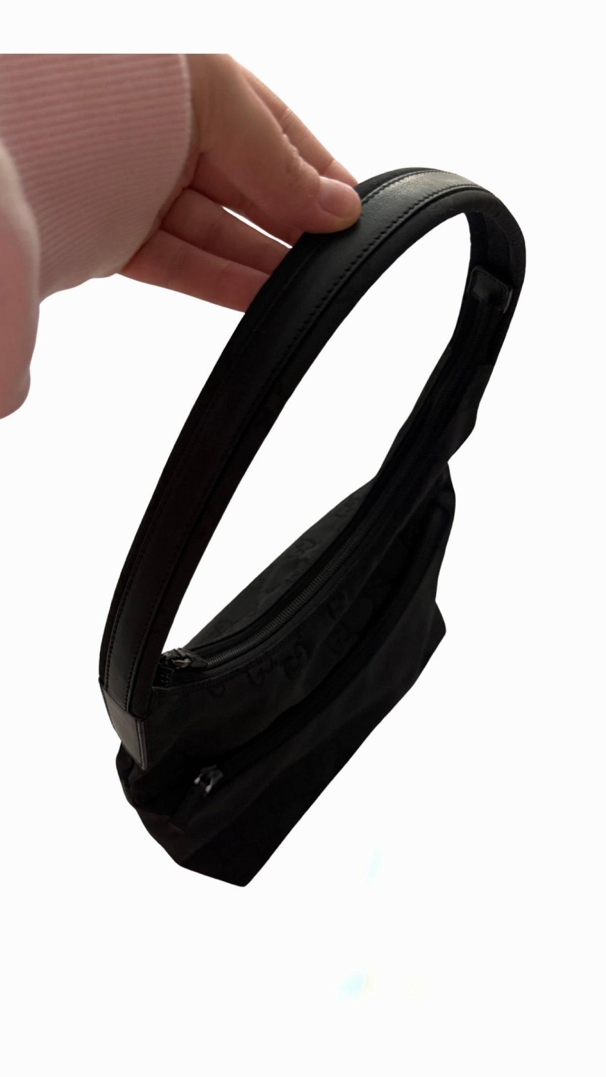 Gucci GG Nylon Hobo Shoulder Bag