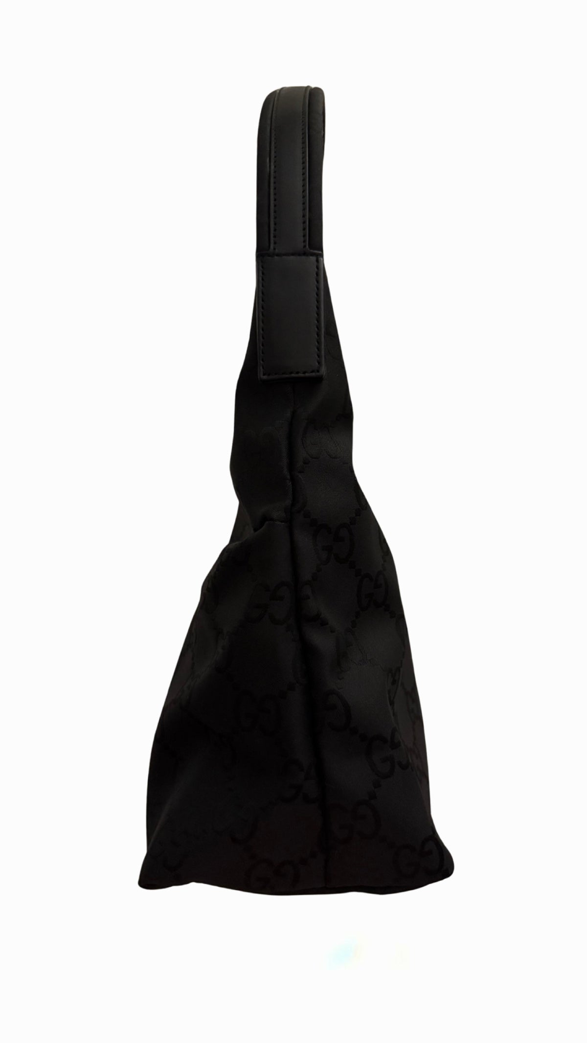 Gucci GG Nylon Hobo Shoulder Bag