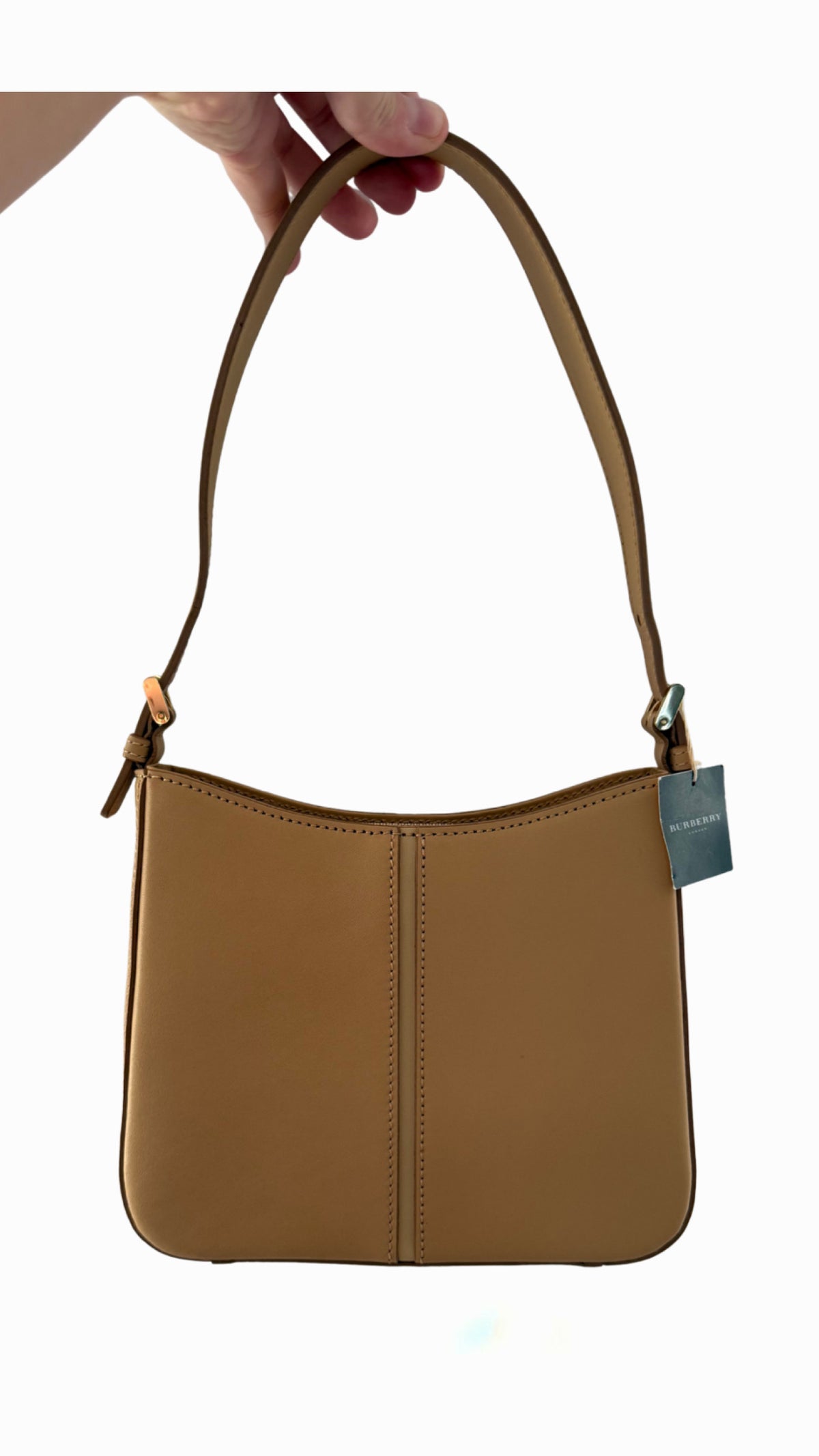 Burberry Olympia Slim Leather Shoulder Bag