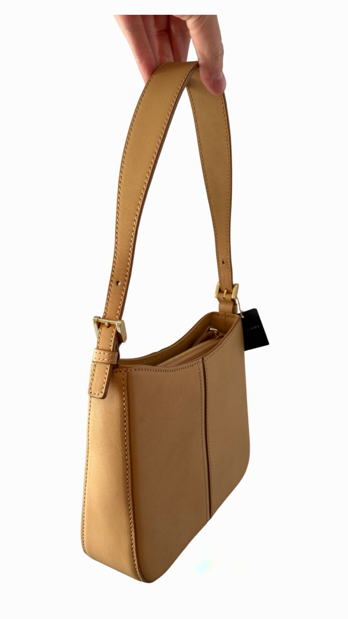 Burberry Olympia Slim Leather Shoulder Bag