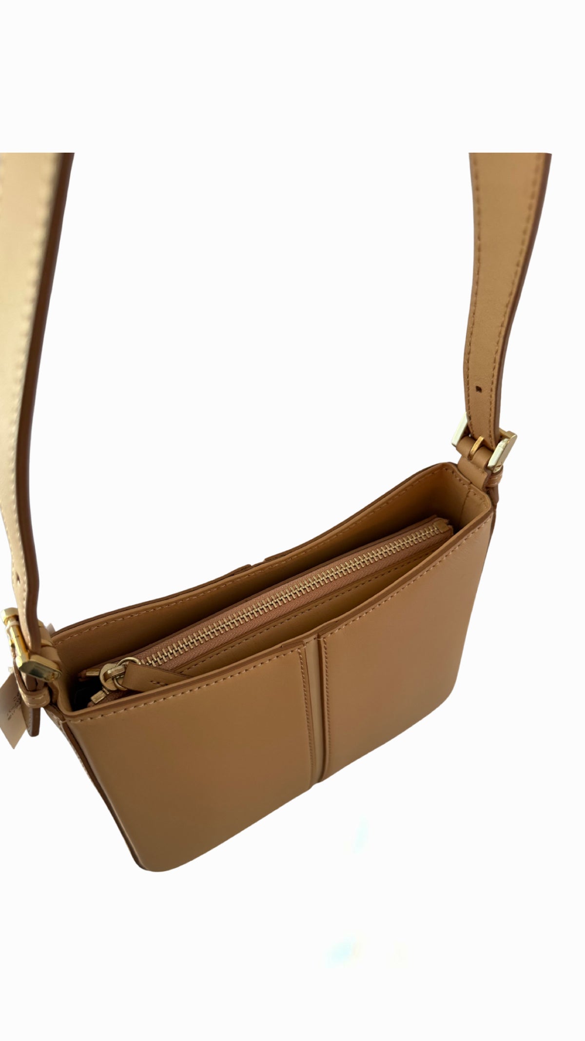 Burberry Olympia Slim Leather Shoulder Bag
