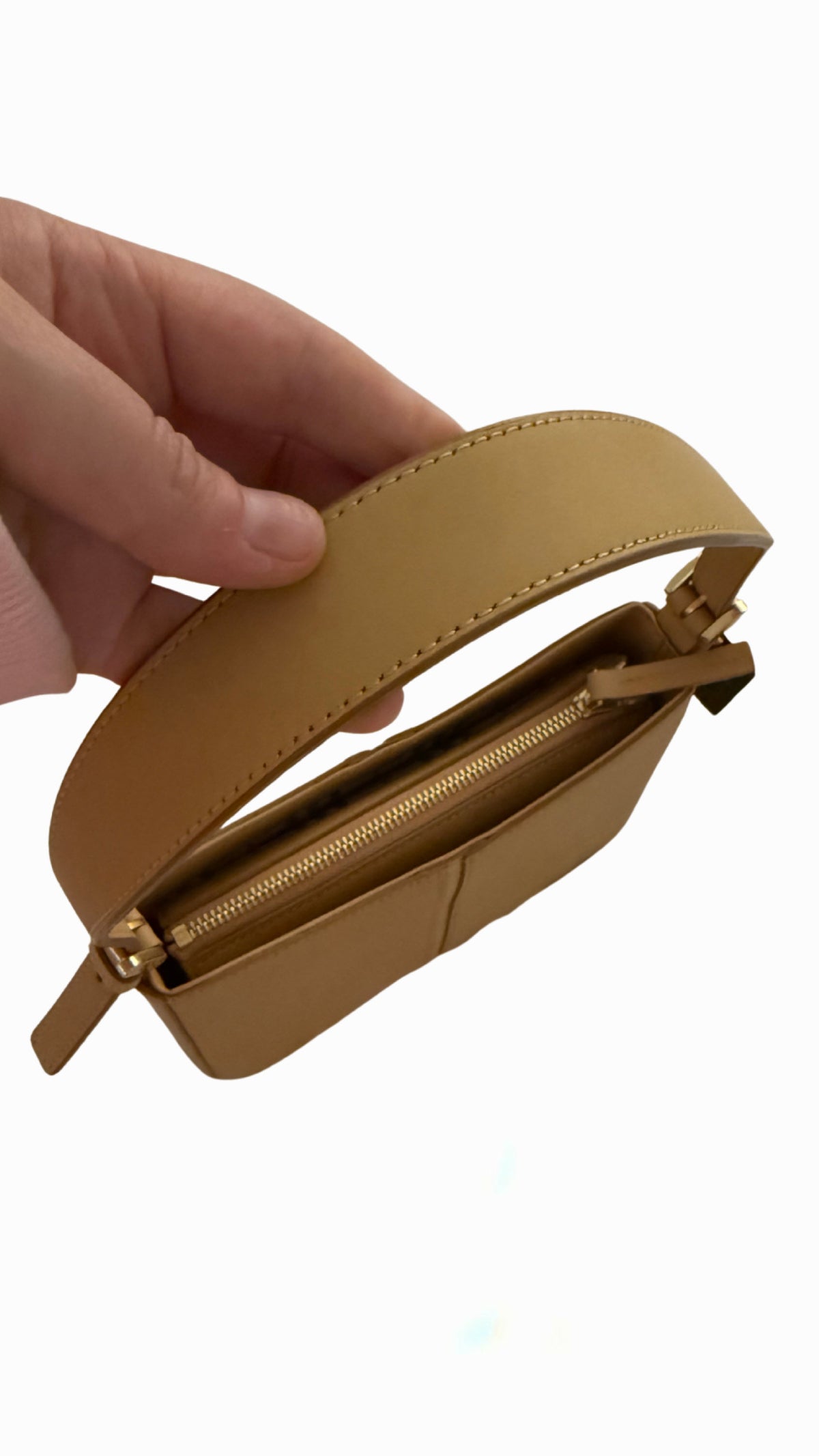 Burberry Olympia Slim Leather Shoulder Bag