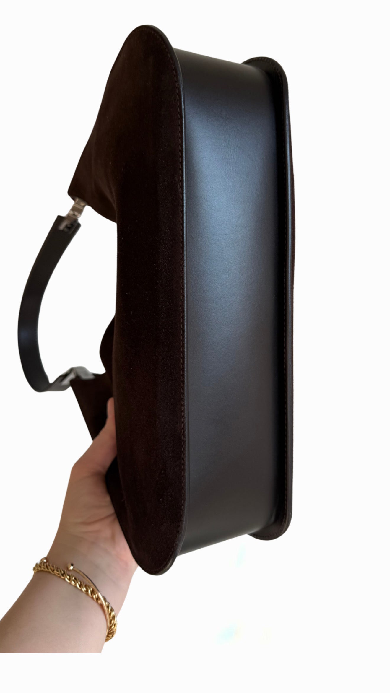 Gucci Brown Suede Shoulder Bag