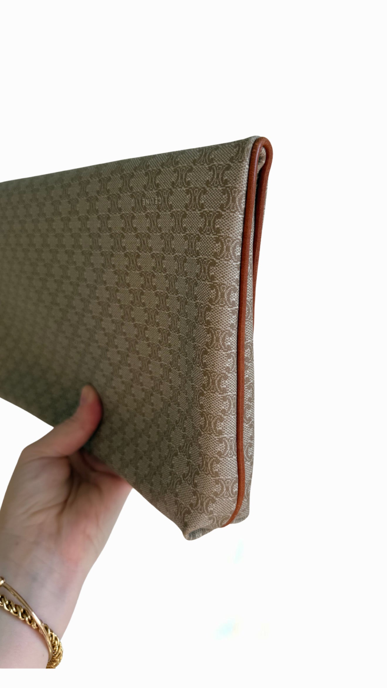 Celine Macadam Envelope Clutch