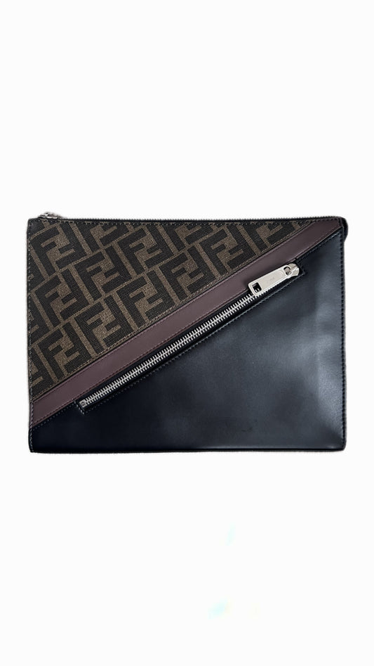 Fendi Zucca Clutch