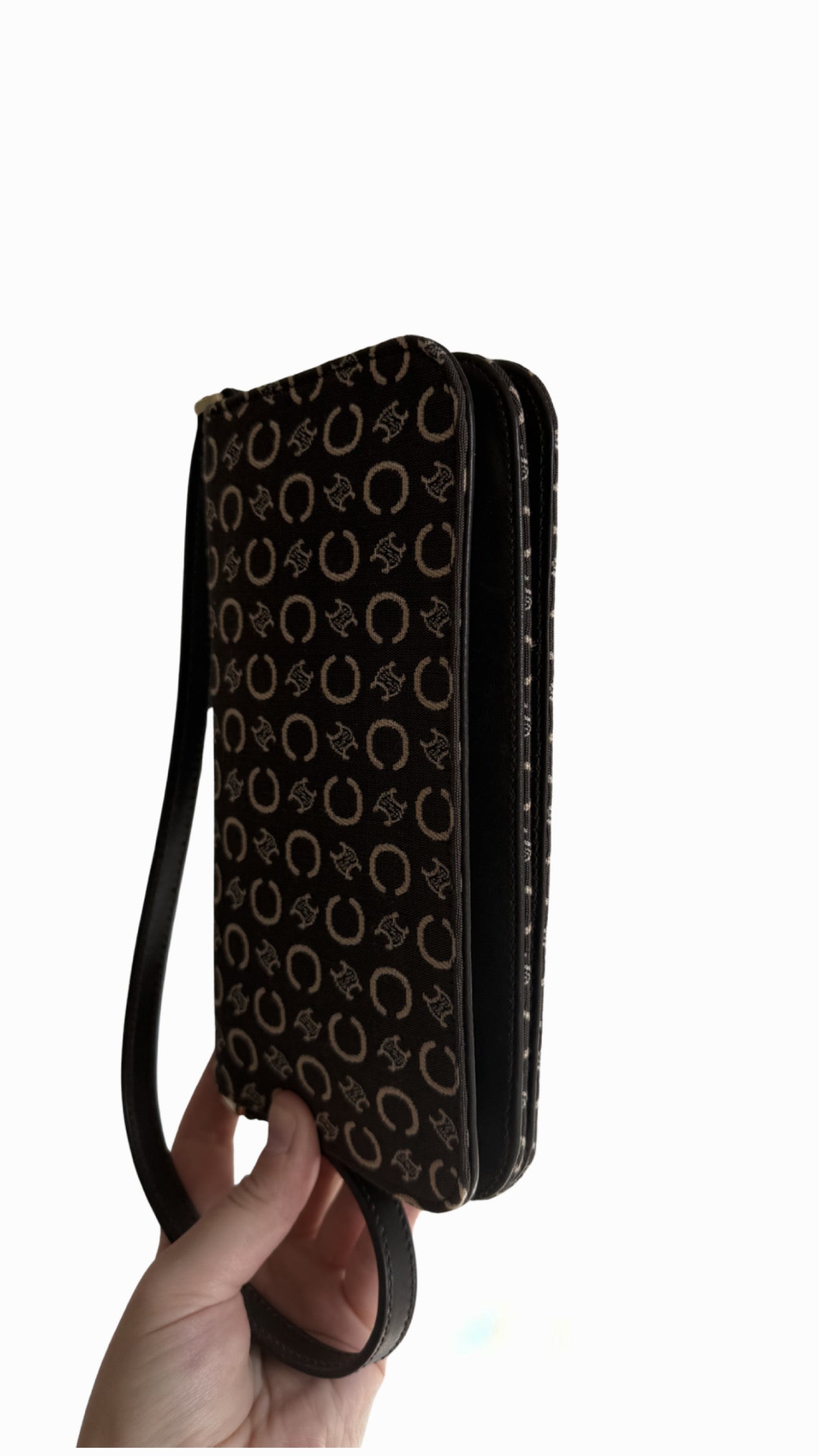 Celine Macadam Canvas Shoulder Bag
