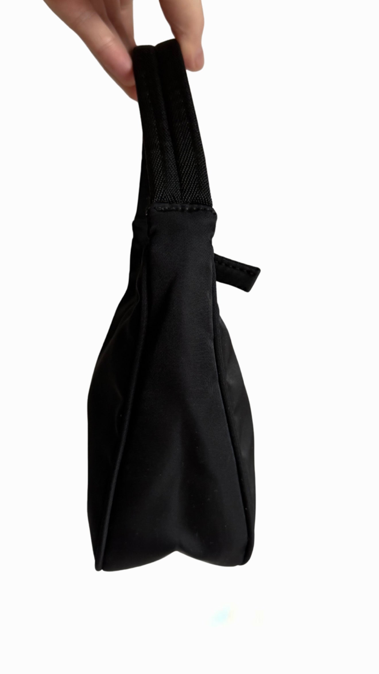 Prada Black Tessuto Nylon Shoulder Bag