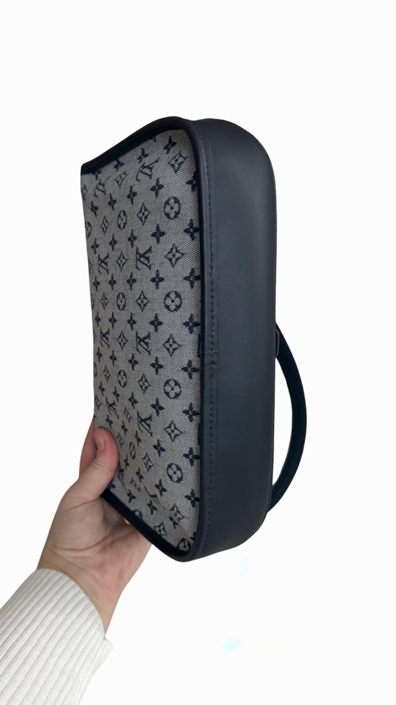 Louis Vuitton Blue Monogram Mini Lin Marjorie Shouder Bag